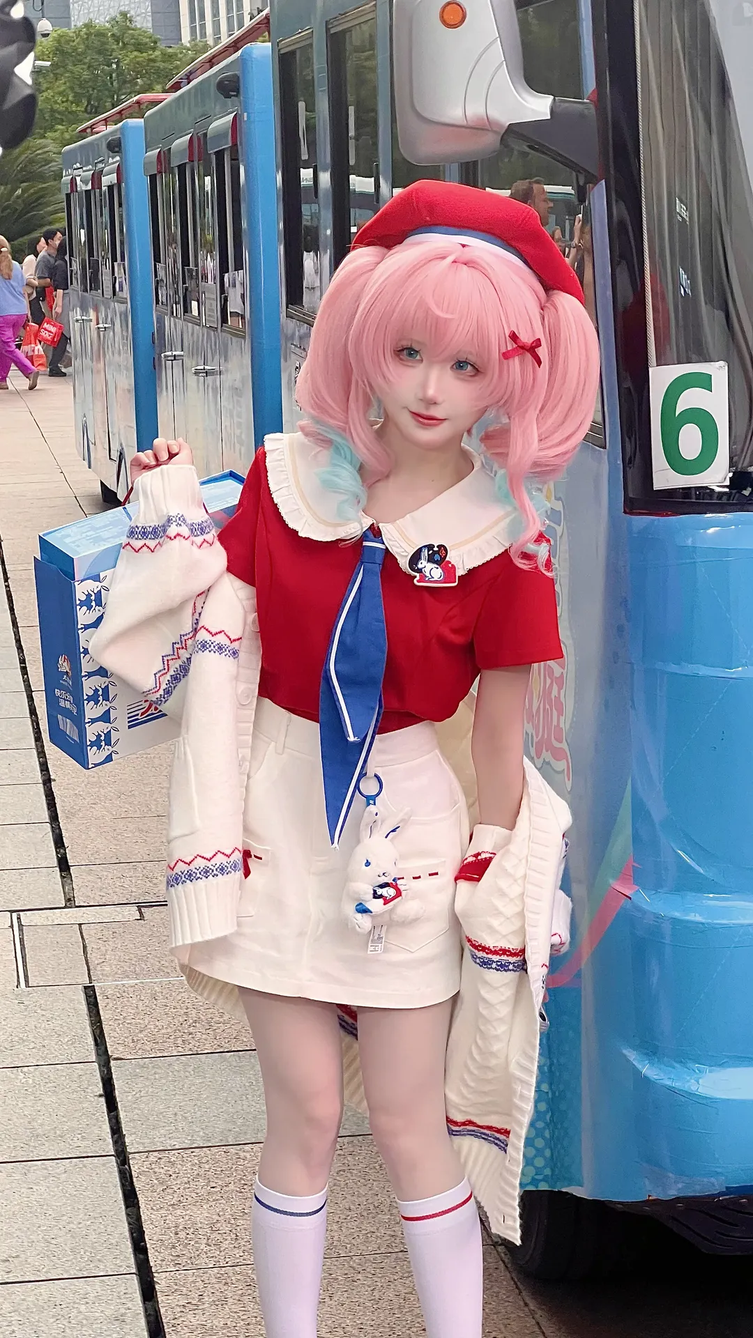 【风堇cos】崩坏星穹铁道的大白兔风堇 - 第 2 张