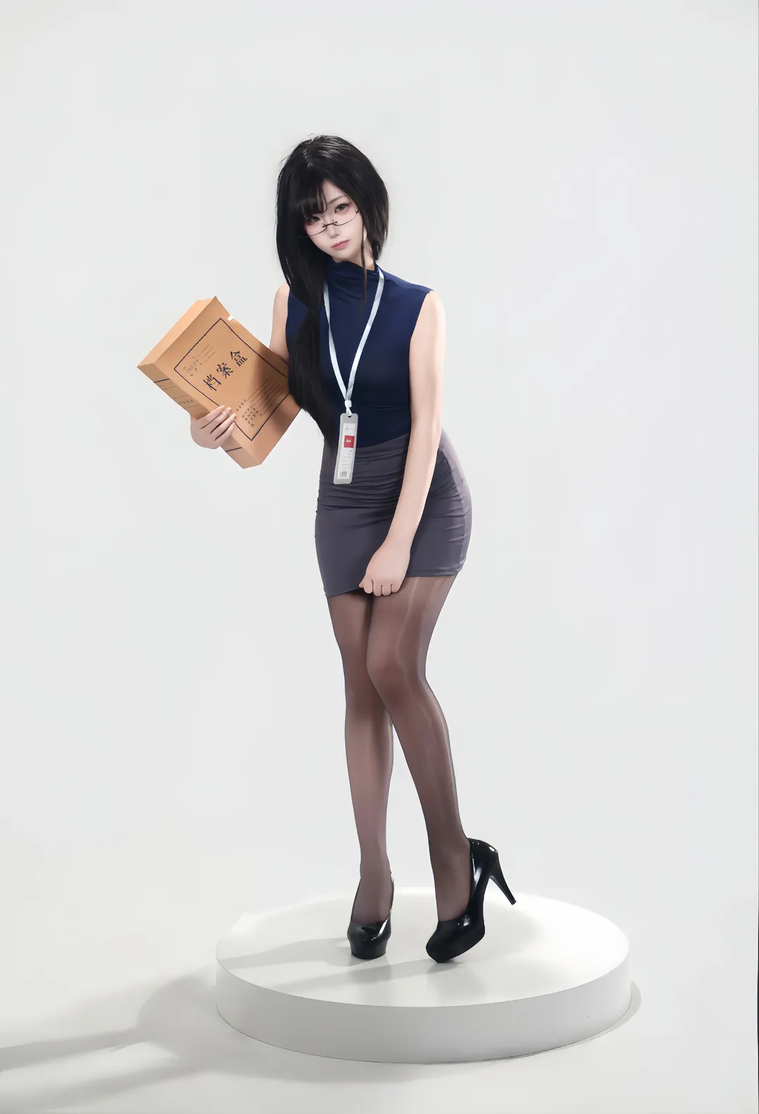 OL秘书制服日常，来我办公室一趟 - 第 2 张