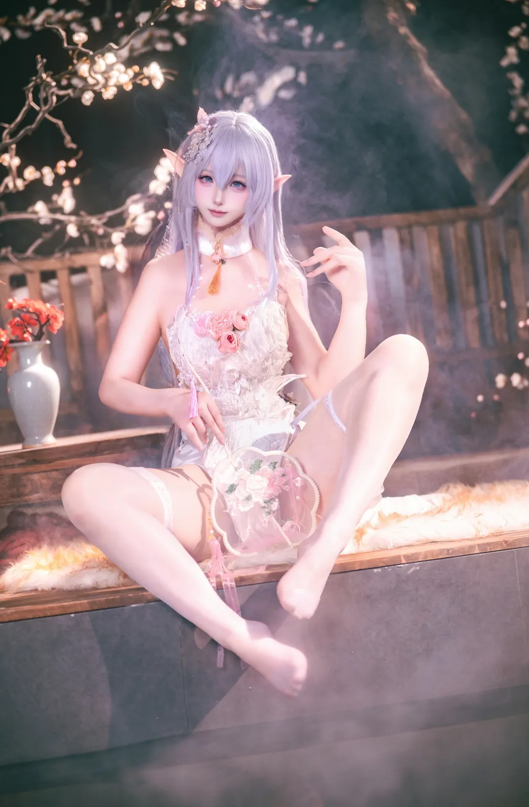 【阿尔比恩cos】碧蓝航线里的纯白精灵 - 第 1 张