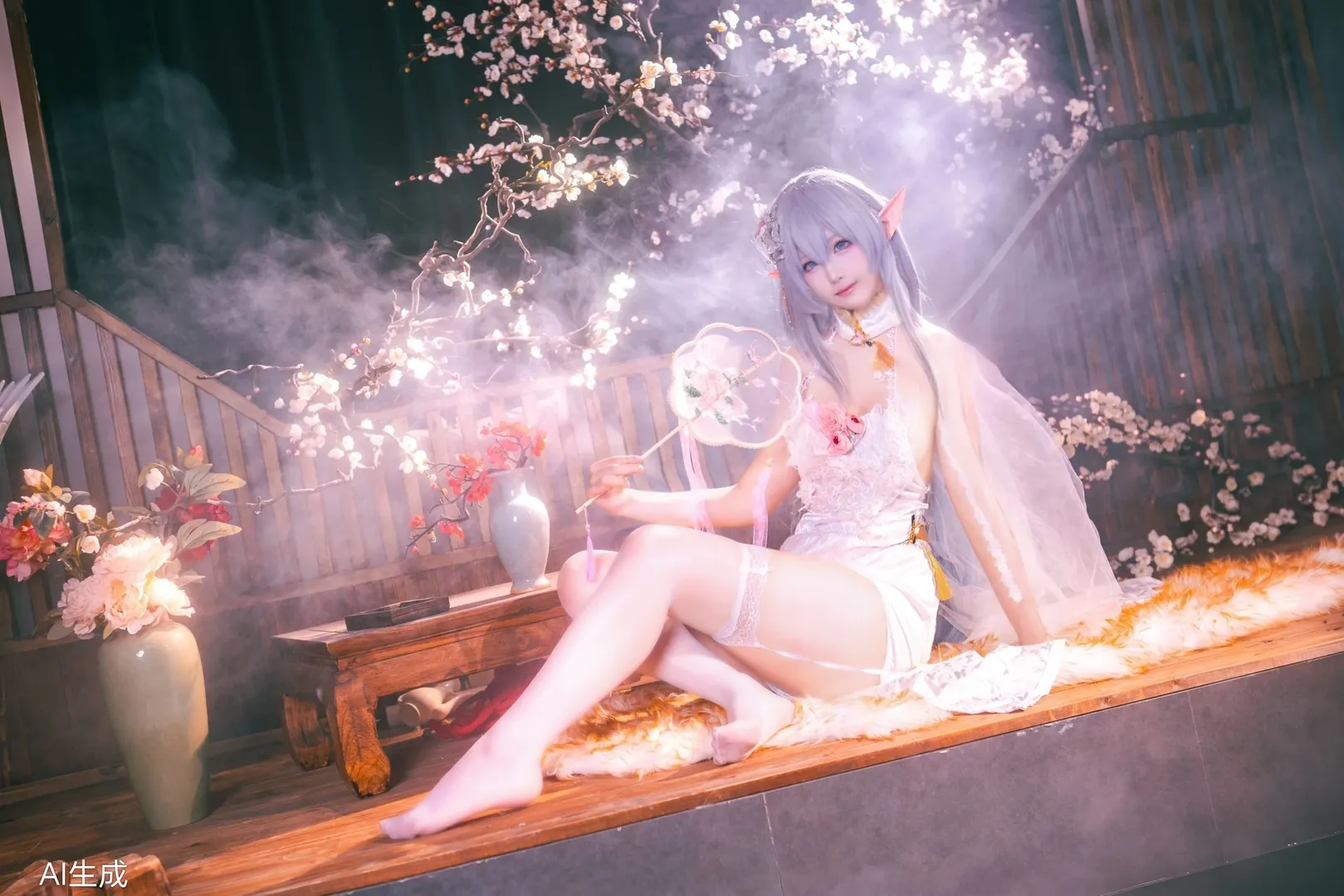 【阿尔比恩cos】碧蓝航线里的纯白精灵 - 第 4 张