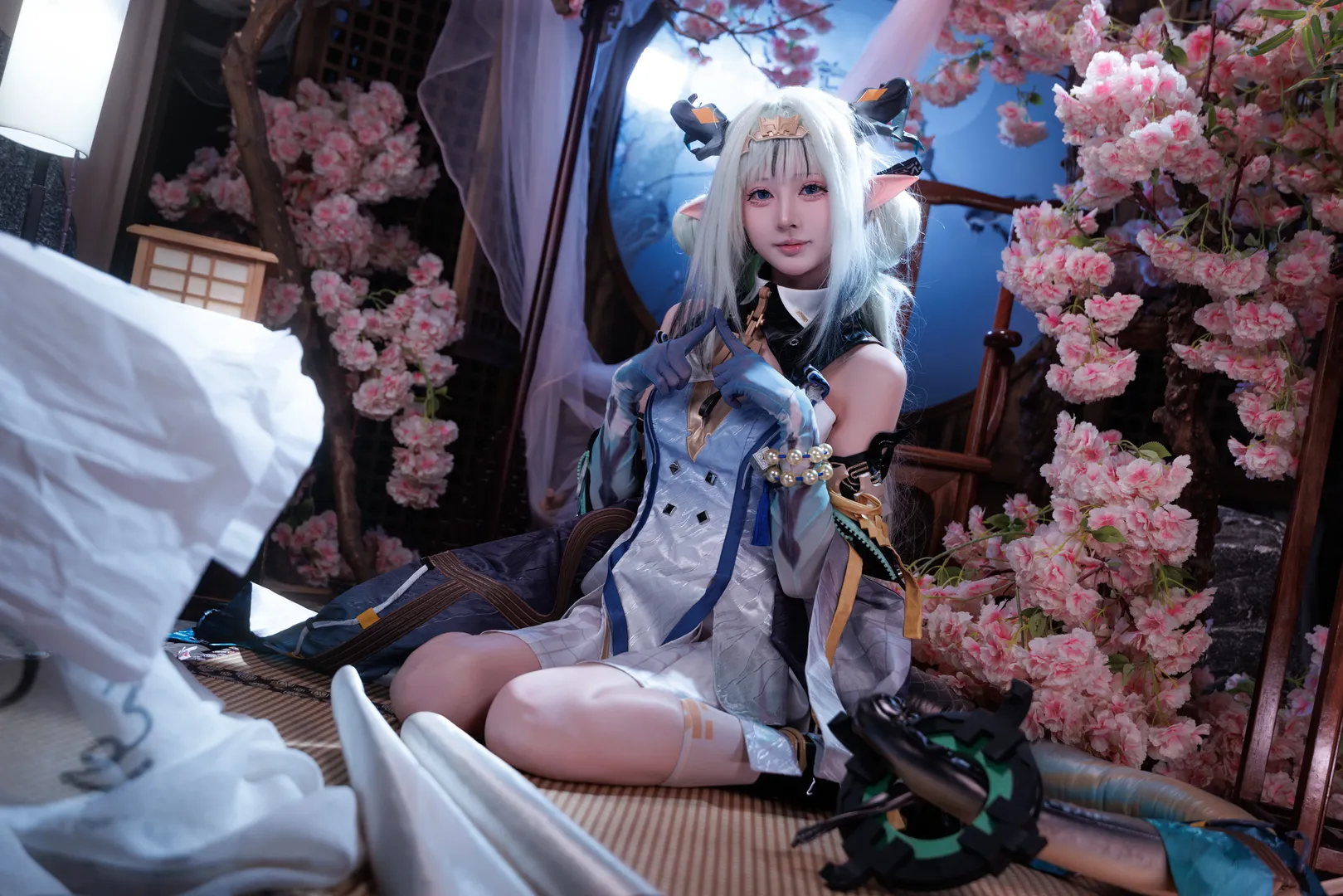 【祀cos】明日方舟终末地 春日樱花与卷轴之约 - 第 8 张
