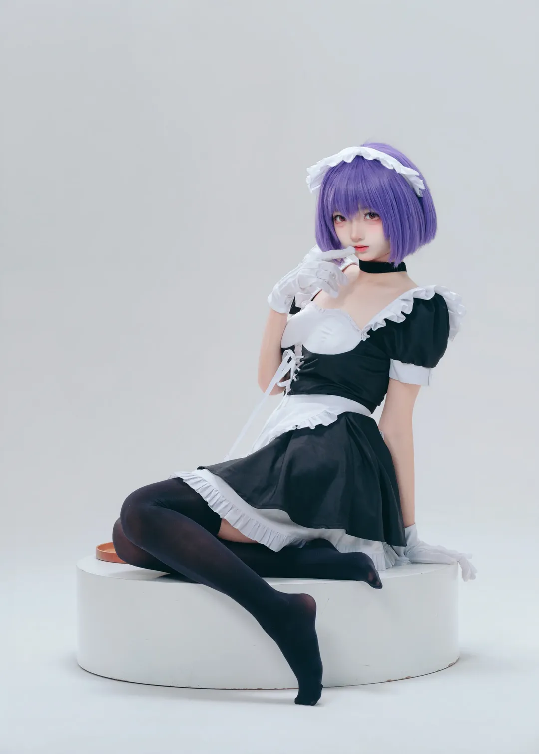 【枫与铃cos】黑白女仆造型的正片分享 - 第 2 张