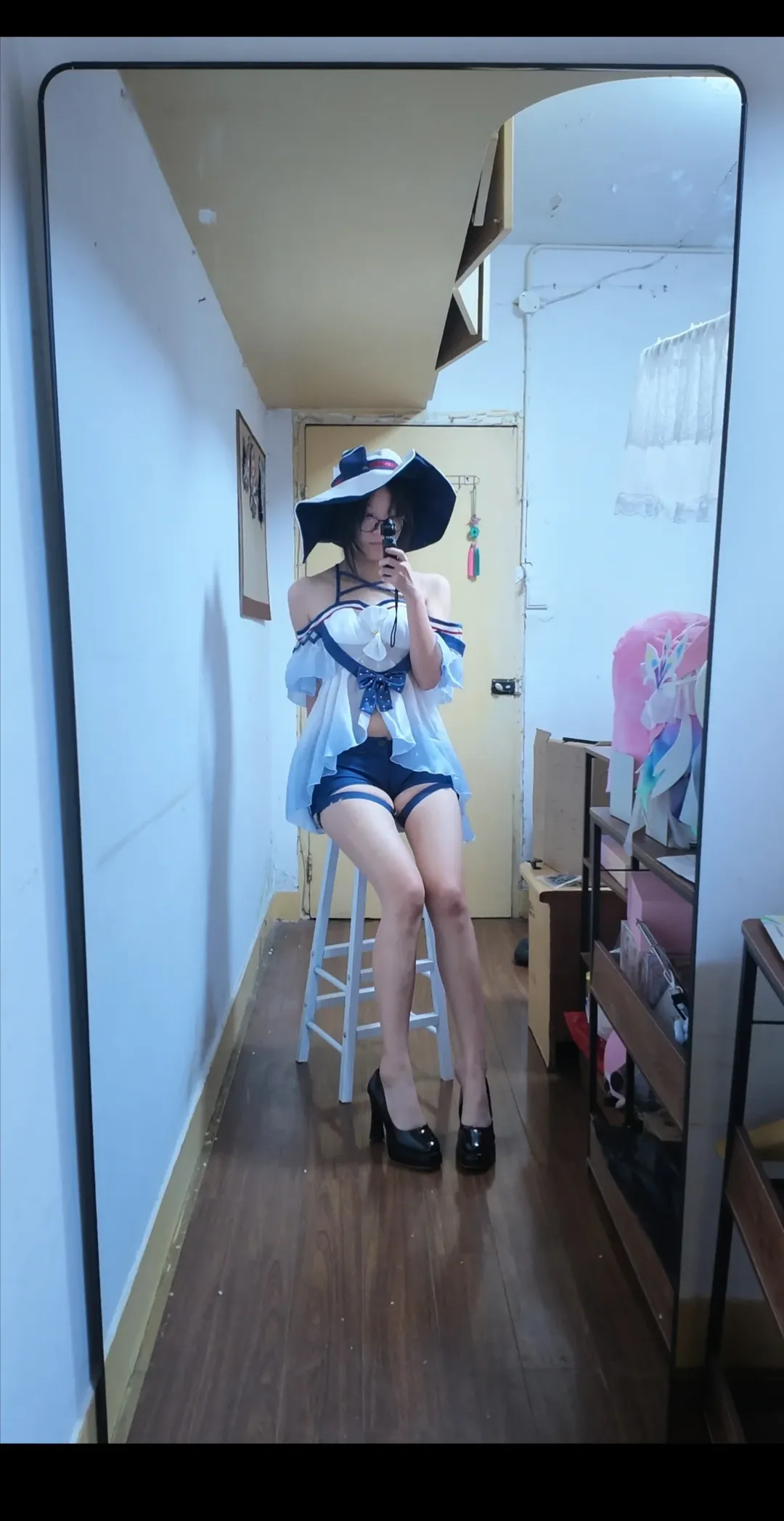 【斯卡蒂cos】明日方舟驭浪斯卡蒂试衣体验 - 第 2 张