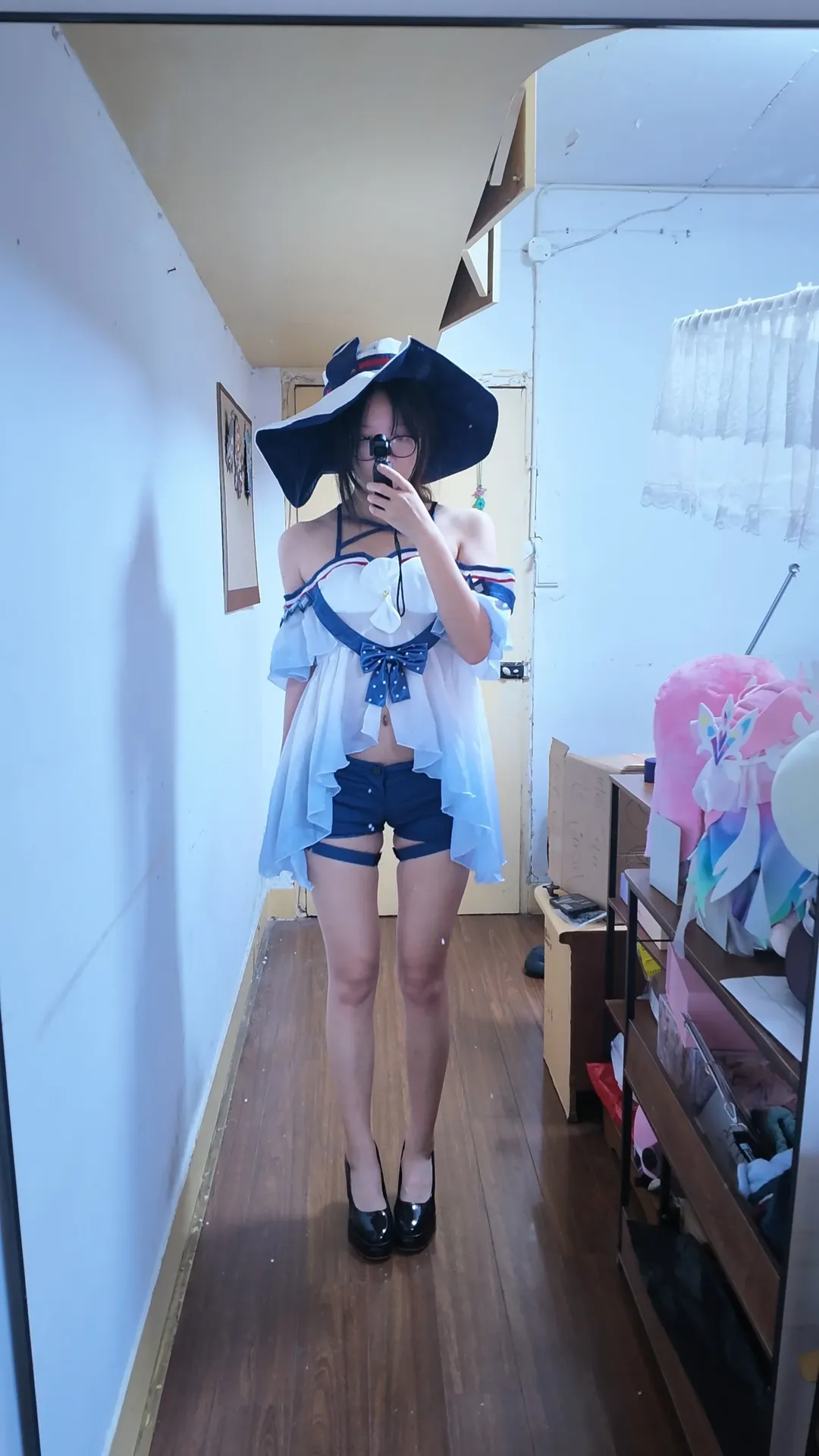 【斯卡蒂cos】明日方舟驭浪斯卡蒂试衣体验 - 第 3 张