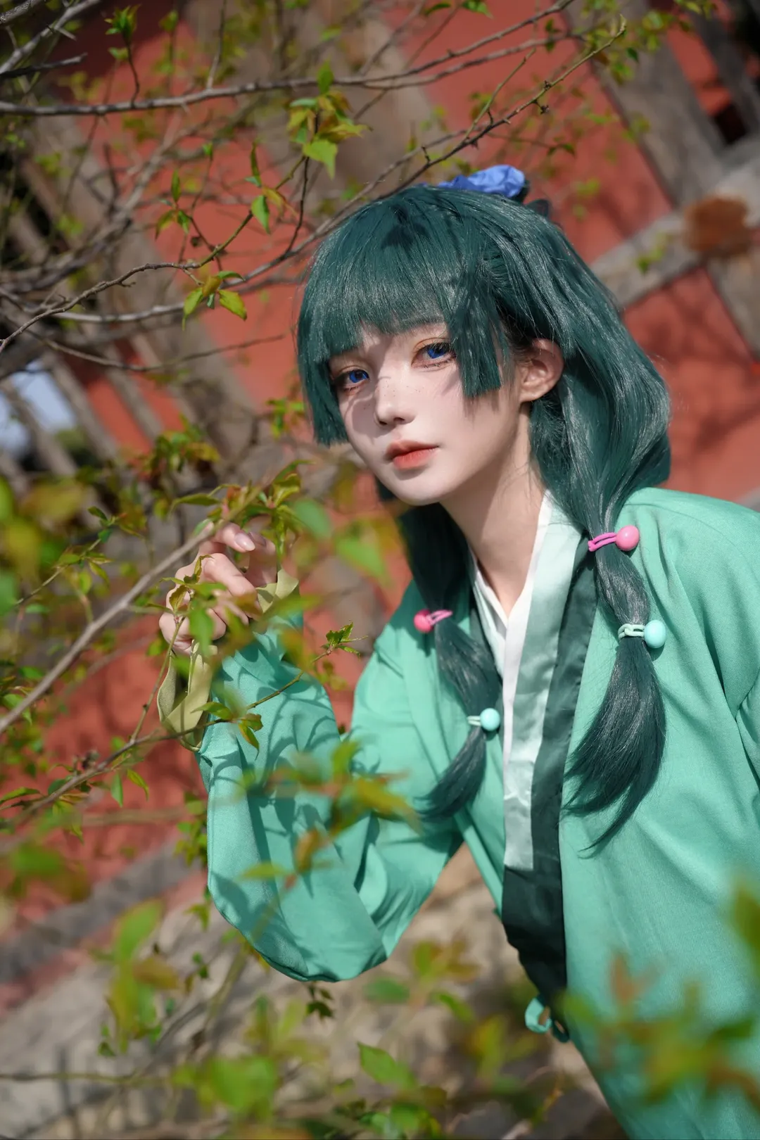 【貓貓cos】藥屋少女的呢喃，貓貓的古風庭院日常 - 第 2 張