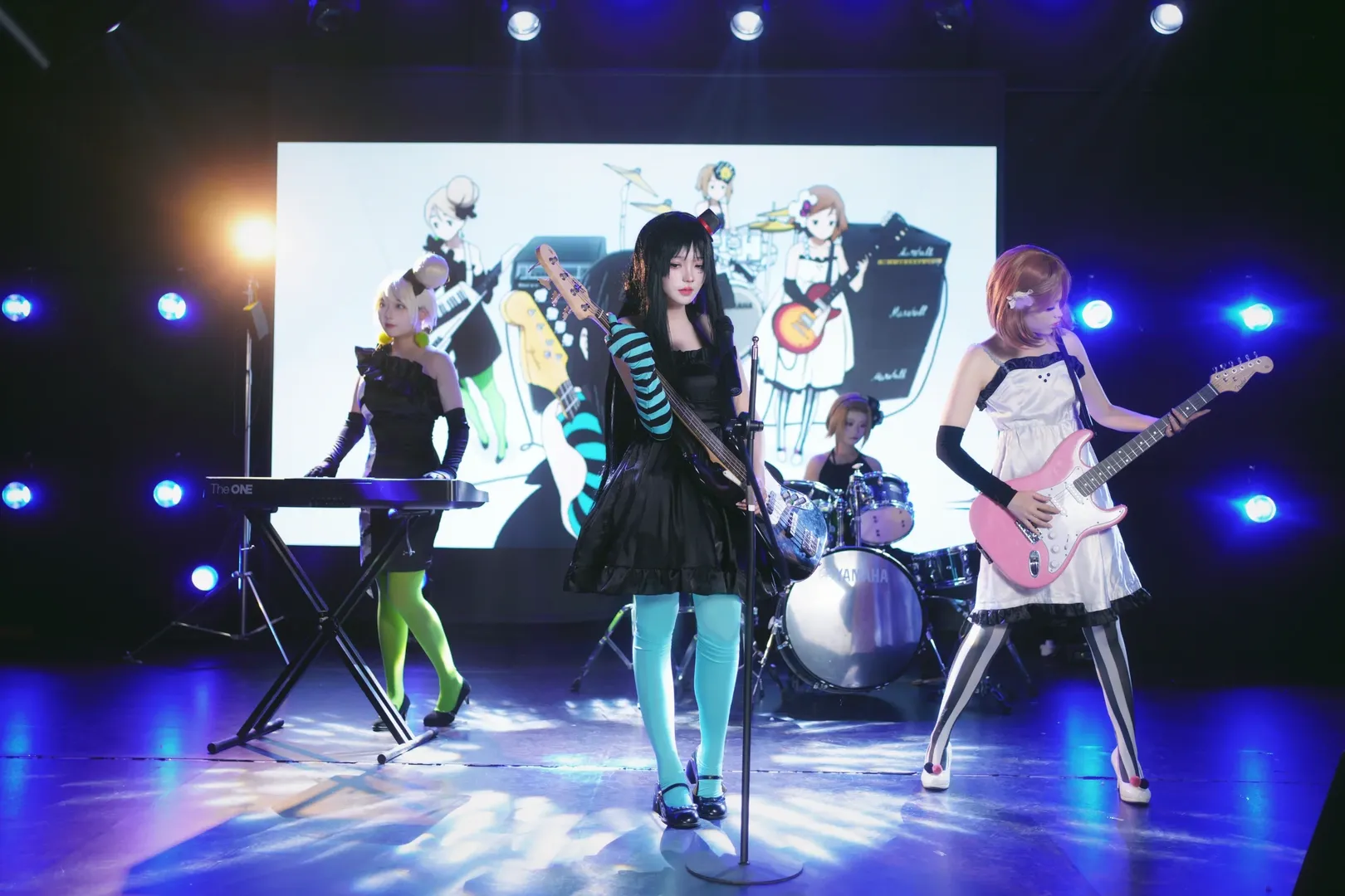 【平澤唯cos】輕音少女的舞臺回憶，元氣滿滿 - 第 4 張