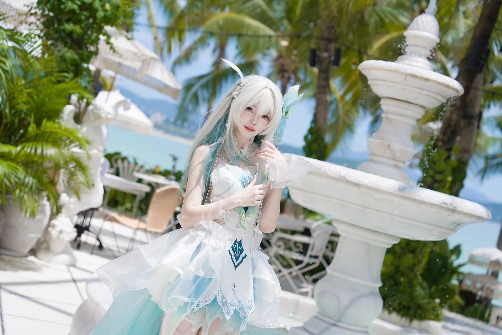 【流螢cos】三亞的晴空與海風，重現崩壞星穹鐵道的流螢逐光 - 第 5 張