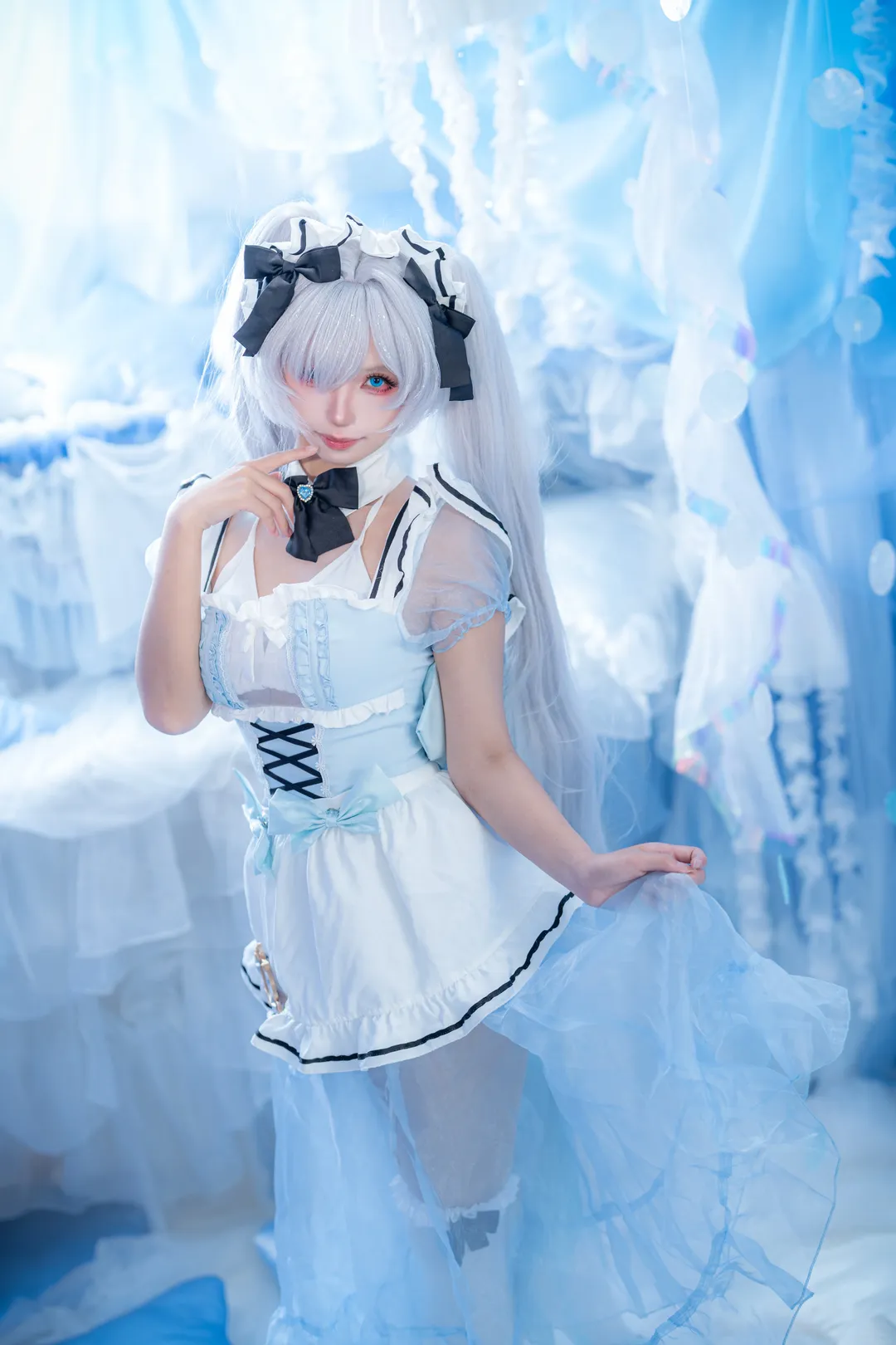 【灰姑娘cos】nikke灰姑娘女僕裝夢幻寫真 - 第 1 張