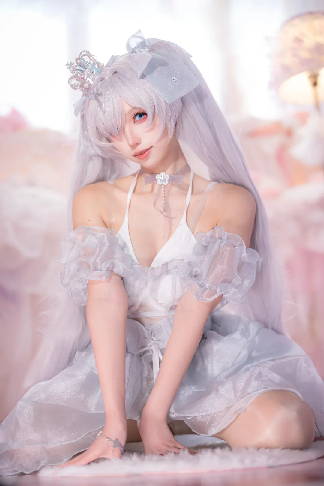 【灰姑娘cos】胜利女神水晶公主的棚拍记录 - 第 1 张