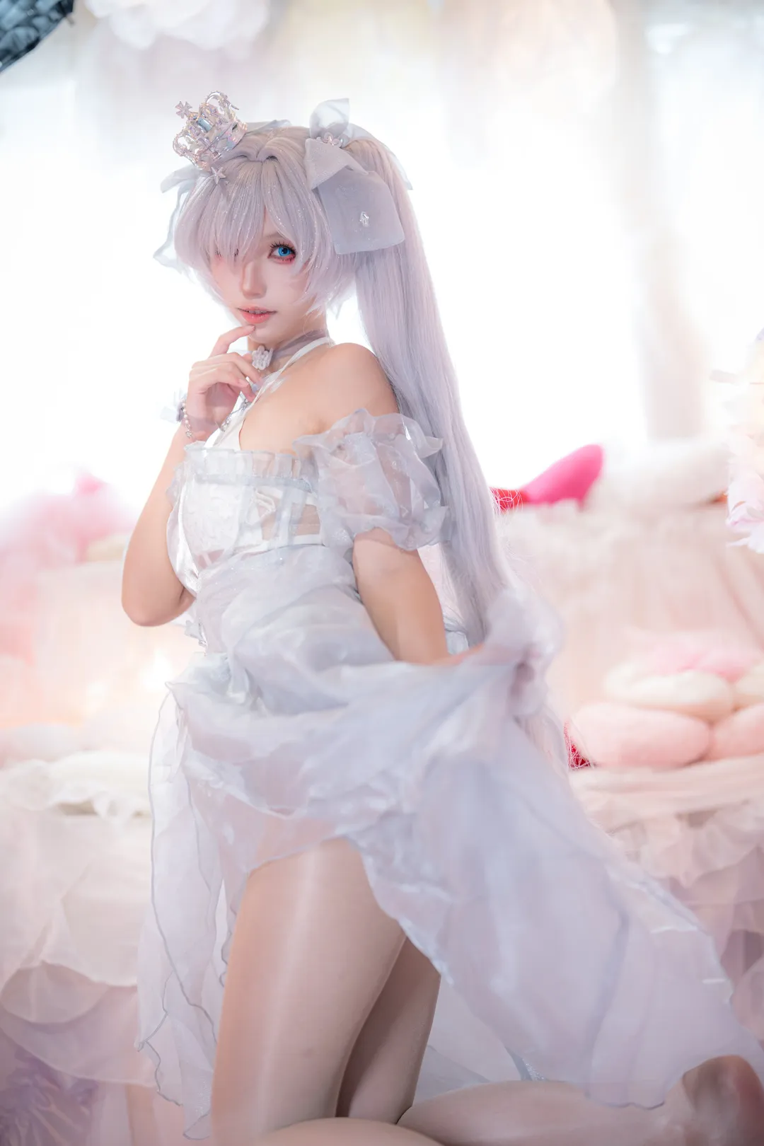 【灰姑娘cos】胜利女神水晶公主part3拍摄记录 - 第 5 张