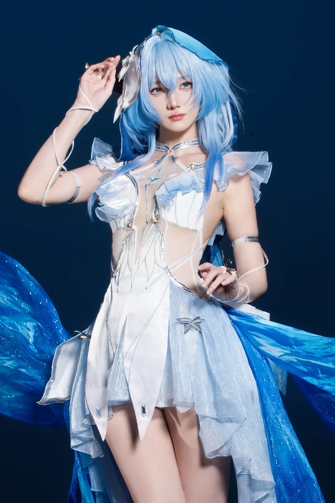 【守岸人cos】鸣潮海边的蓝色幻梦 - 第 1 张