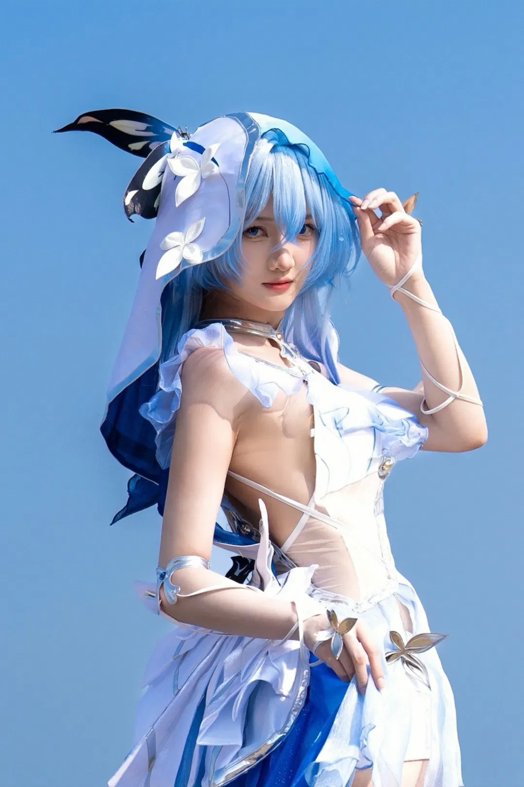 【守岸人cos】鸣潮海边的蓝色幻梦 - 第 2 张