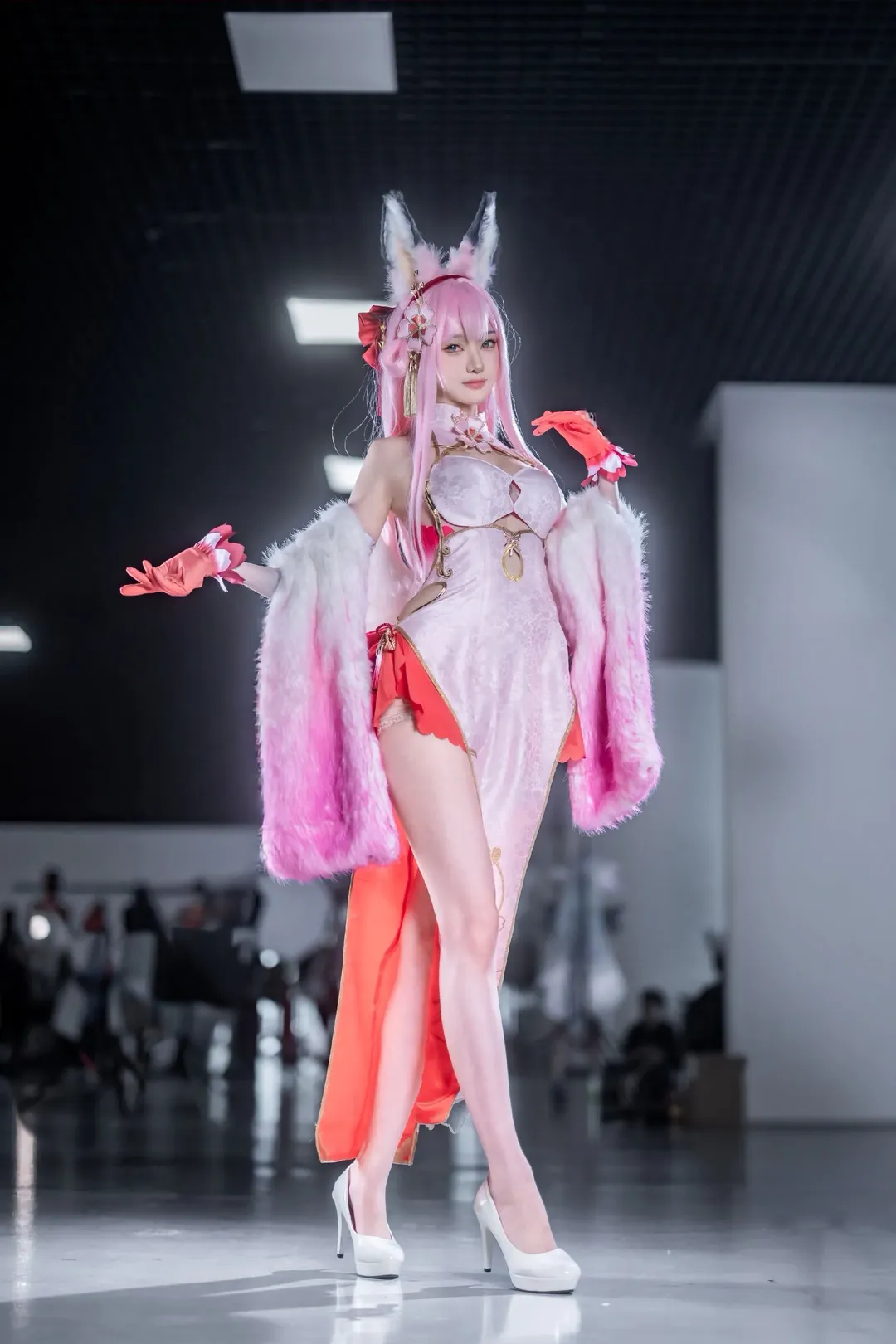 【花月cos】碧蓝航线的粉色魅影，漫展现场直击 - 第 2 张