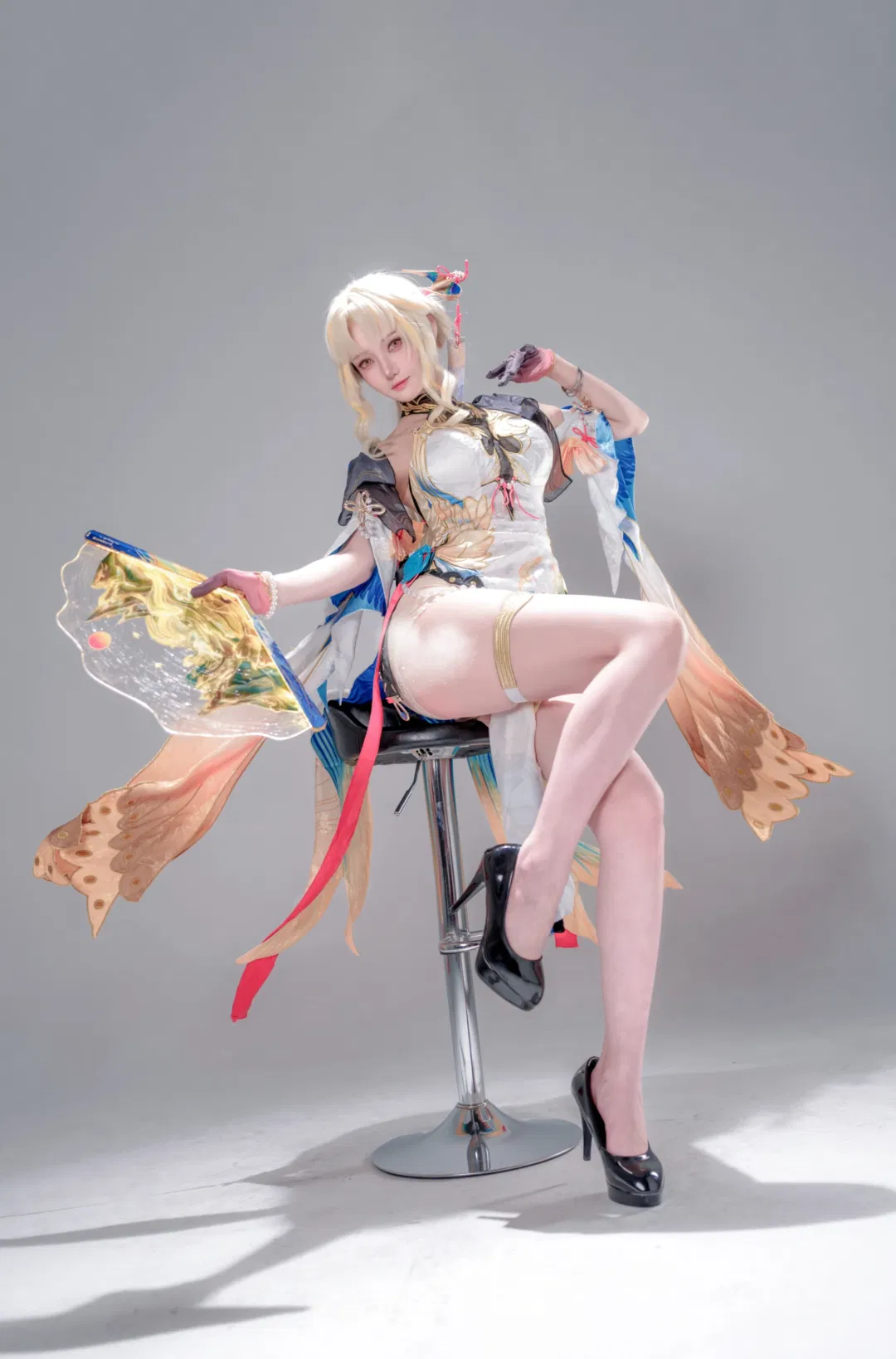 【穗穗cos】鸣潮国风旗袍，细节与质感的心血呈现 - 第 1 张