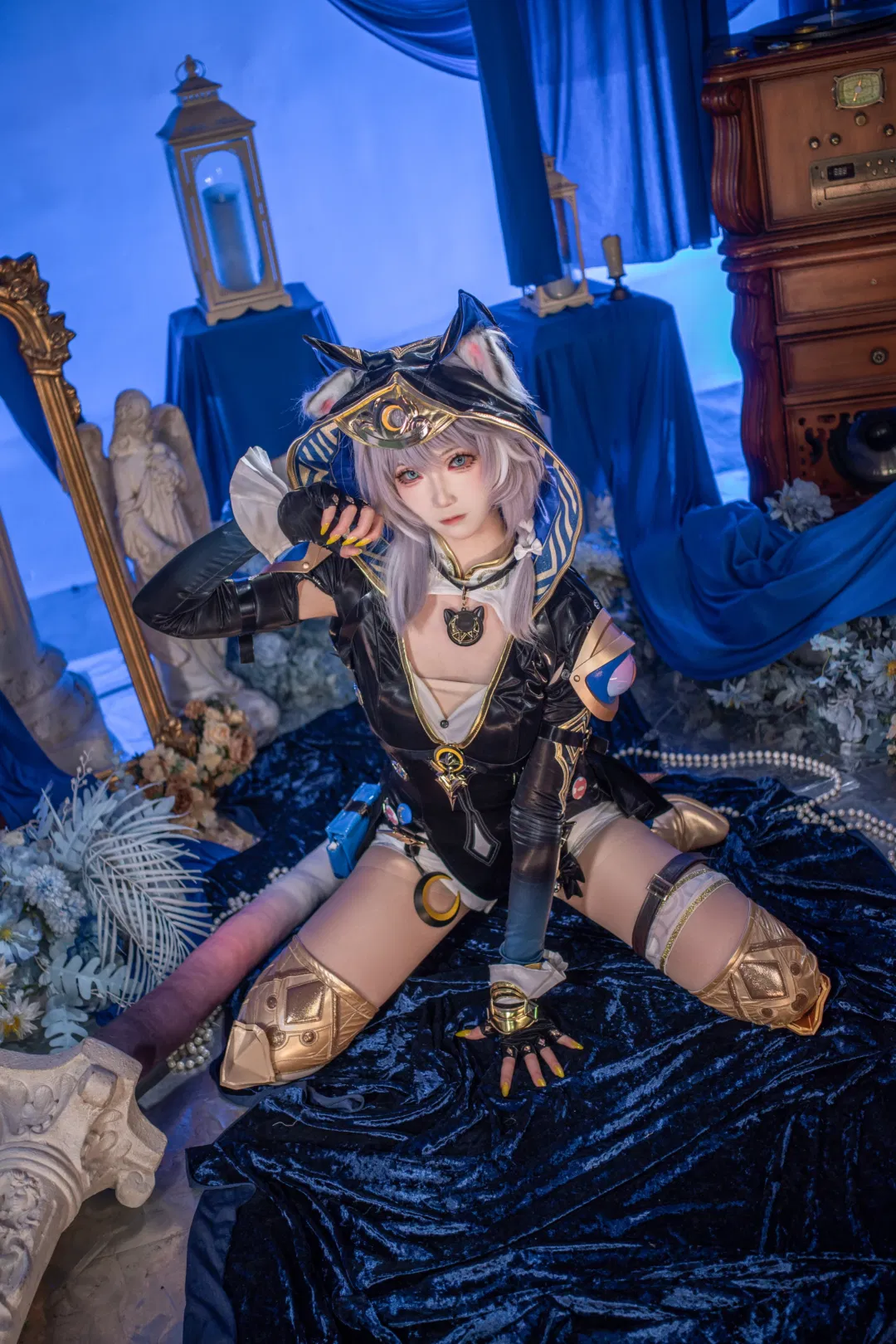 【赛飞儿cos】崩坏星穹铁道出逃的爵士小猫 - 第 2 张