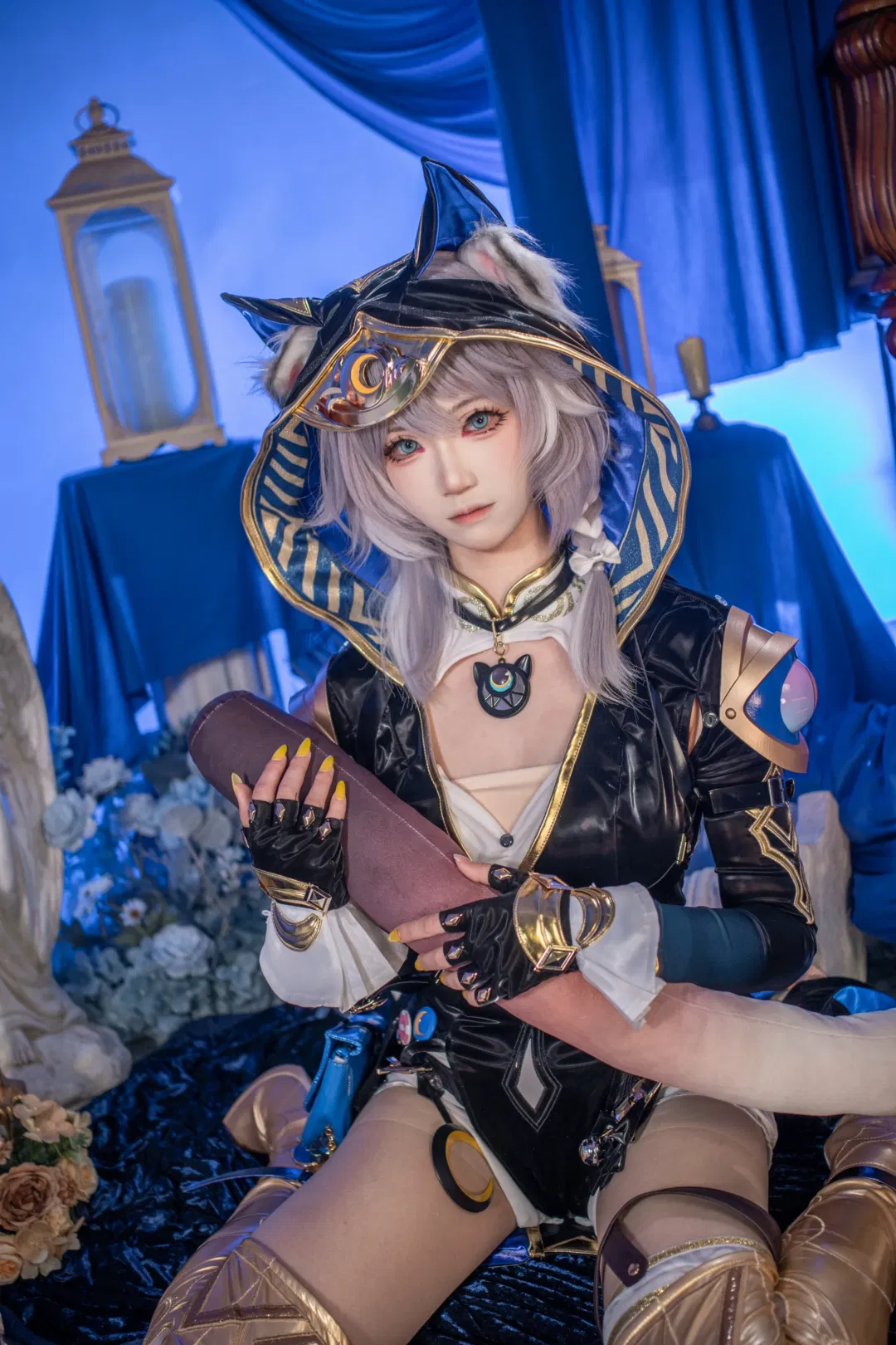 【赛飞儿cos】崩坏星穹铁道出逃的爵士小猫 - 第 3 张