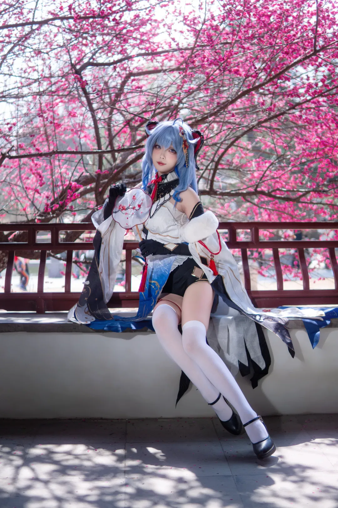 【甘雨cos】原神甘雨雪中紅梅旗袍 - 第 2 張