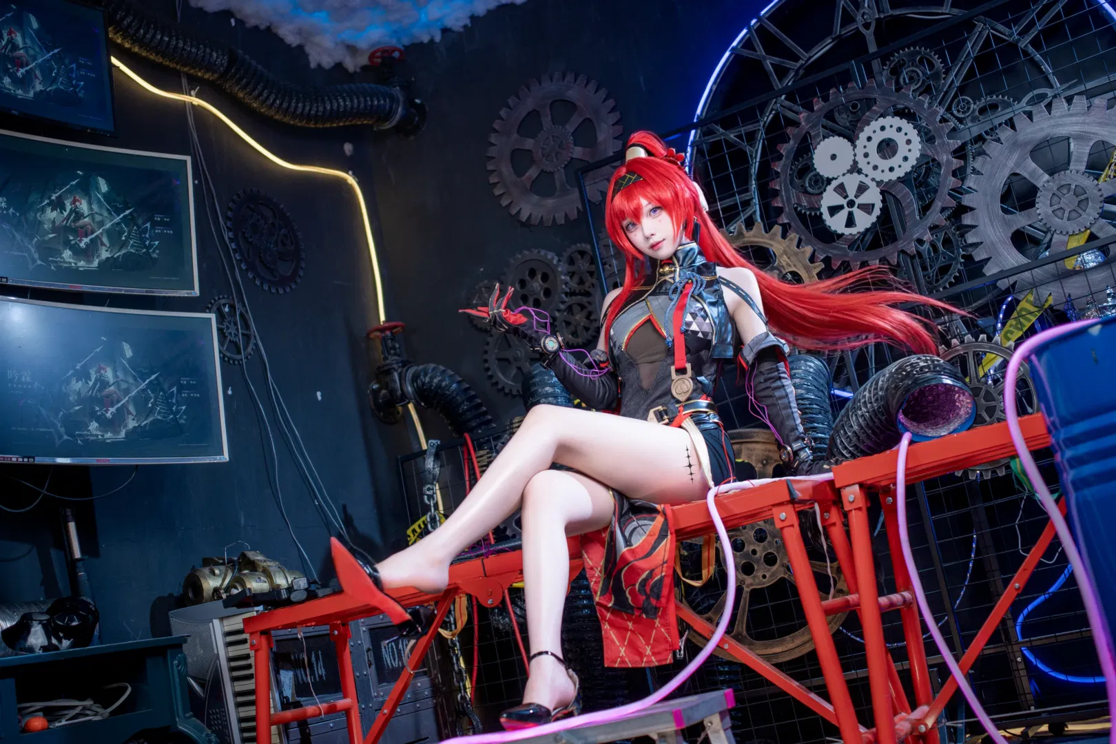 【吟霖cos】崩坏星穹铁道里的赛博机械师 - 第 4 张
