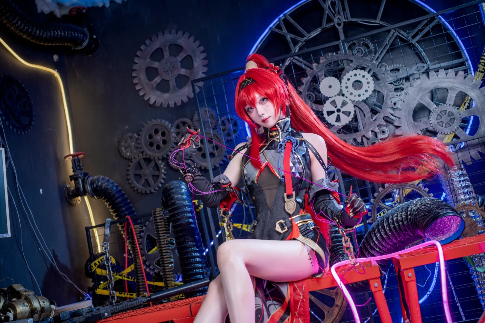 【吟霖cos】崩坏星穹铁道里的赛博机械师 - 第 5 张