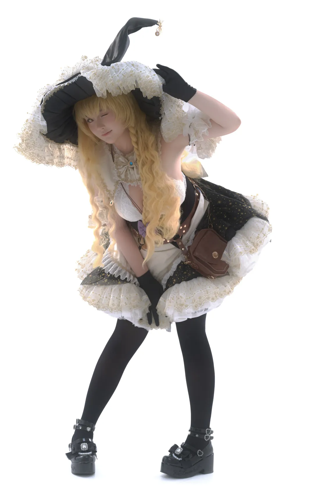 【雾雨魔理沙cos】东方Project 经典魔法使造型参考 - 第 1 张