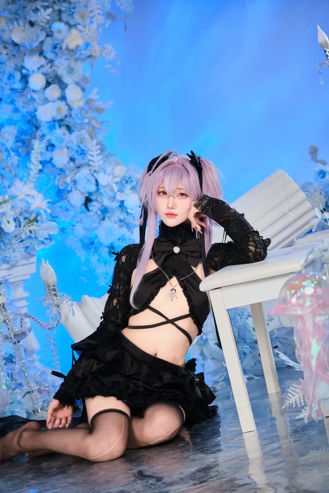 【莉貝雷利奧cos】勝利女神妮姬夢境湖的暗黑水母少女 - 第 1 張