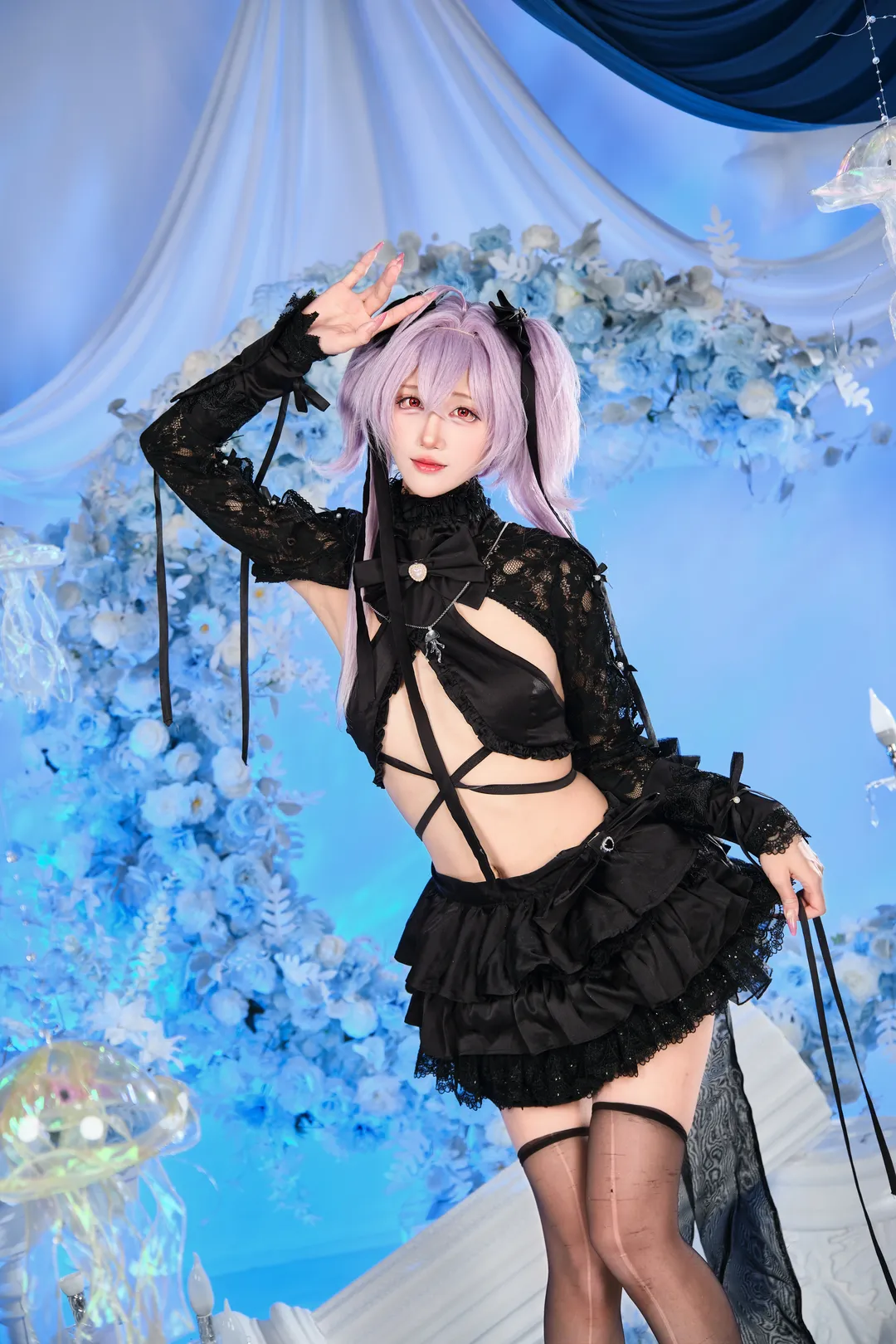 【莉貝雷利奧cos】勝利女神妮姬夢境湖的暗黑水母少女 - 第 3 張