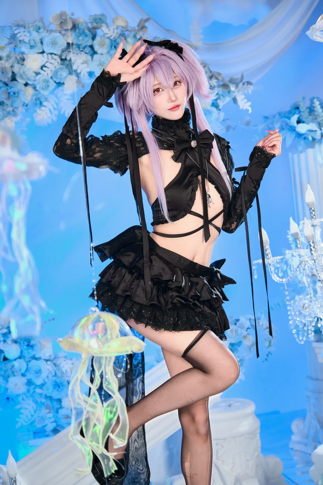 【莉貝雷利奧cos】勝利女神妮姬夢境湖的暗黑水母少女 - 第 6 張