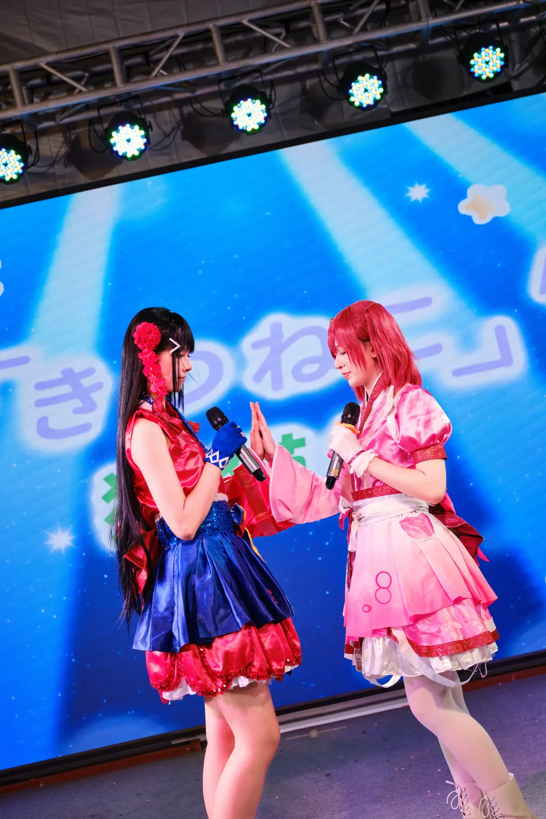 黑澤露比與黑澤黛雅cos：LoveLive! Sunshine!!狐貓組颱風天舞臺記錄 - 第 2 張