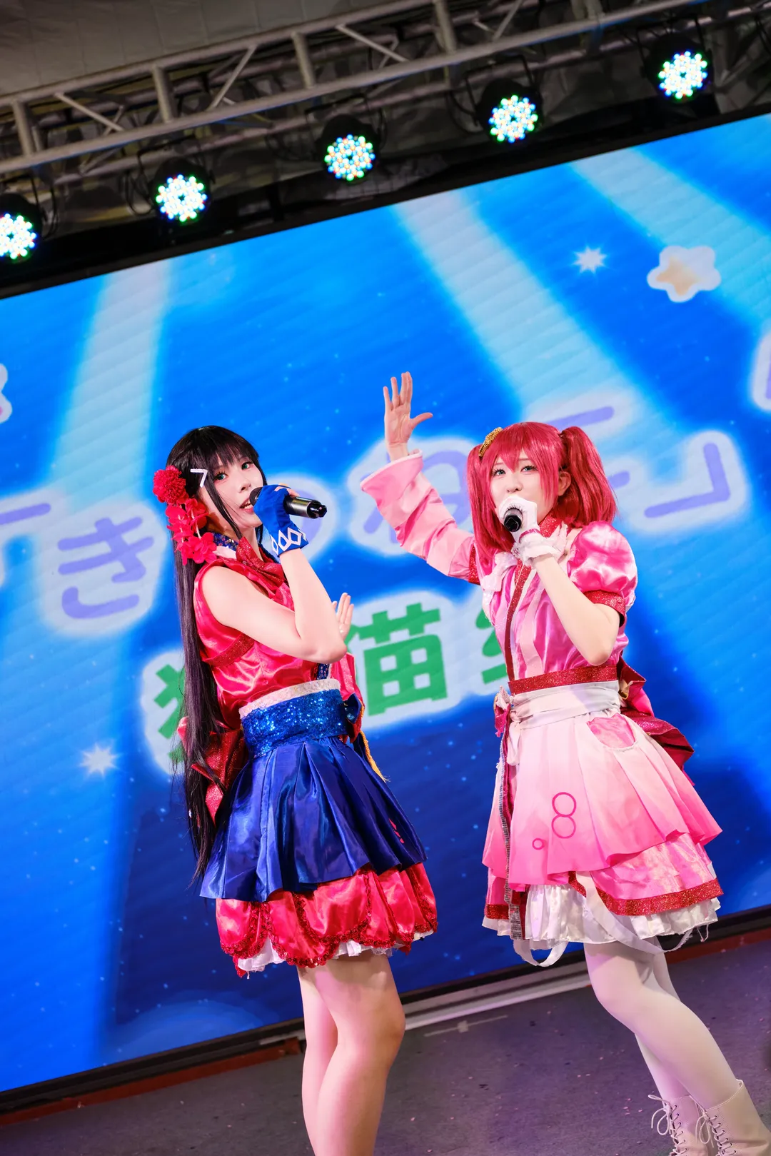黑澤露比與黑澤黛雅cos：LoveLive! Sunshine!!狐貓組颱風天舞臺記錄 - 第 7 張