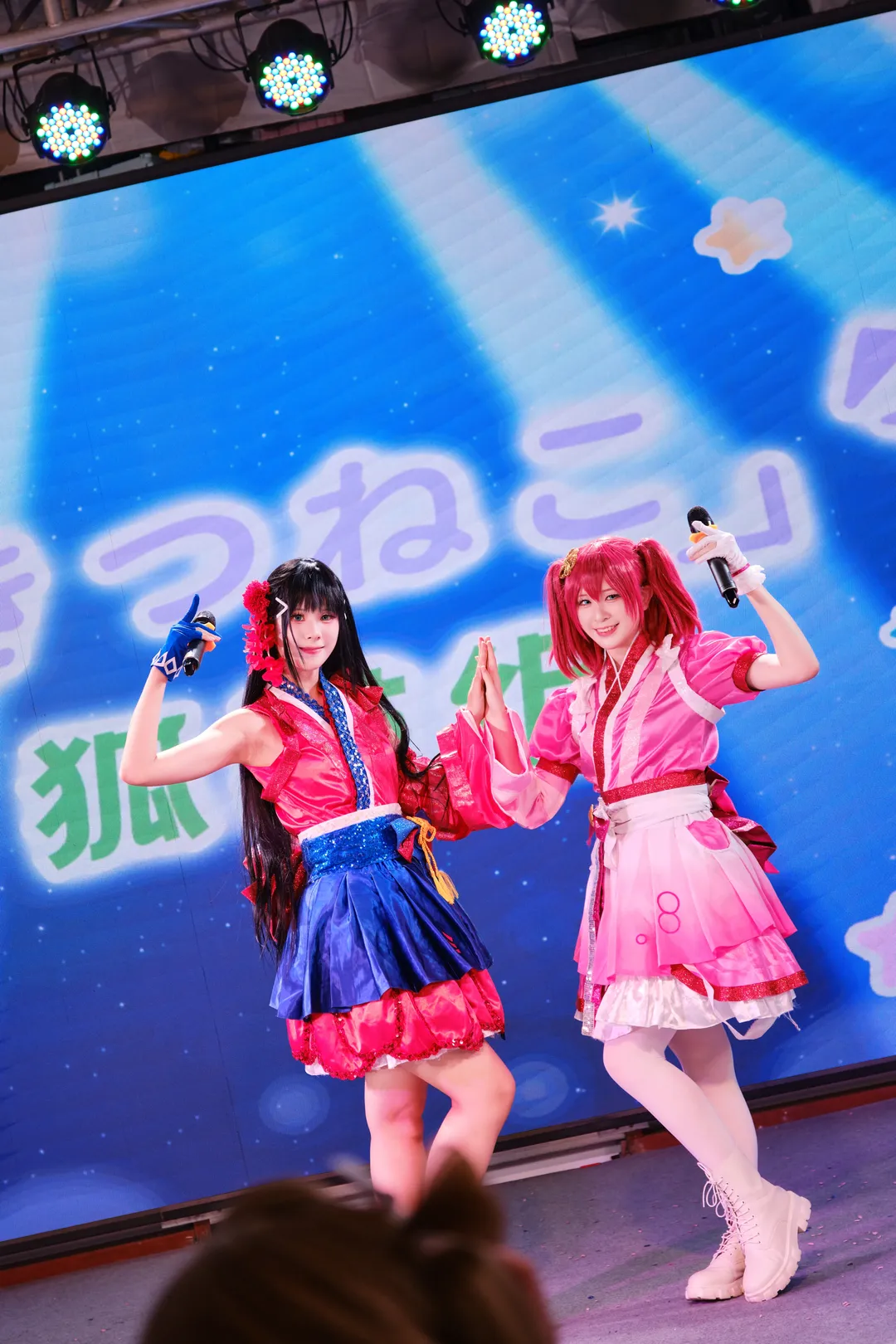 黑澤露比與黑澤黛雅cos：LoveLive! Sunshine!!狐貓組颱風天舞臺記錄 - 第 8 張