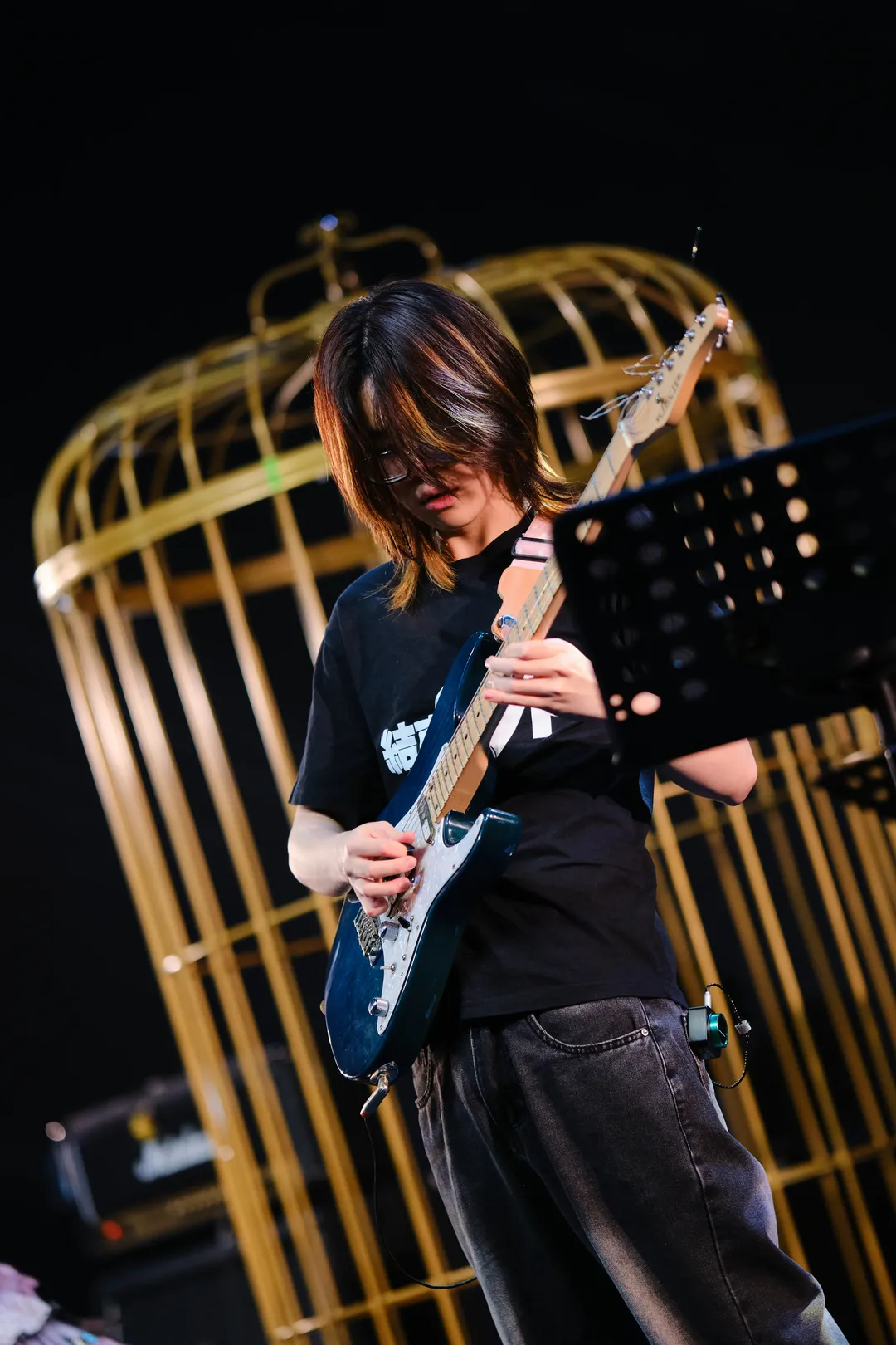 赶完论文的周中Live，哥特萝莉风贝斯手的日音舞台 - 第 17 张