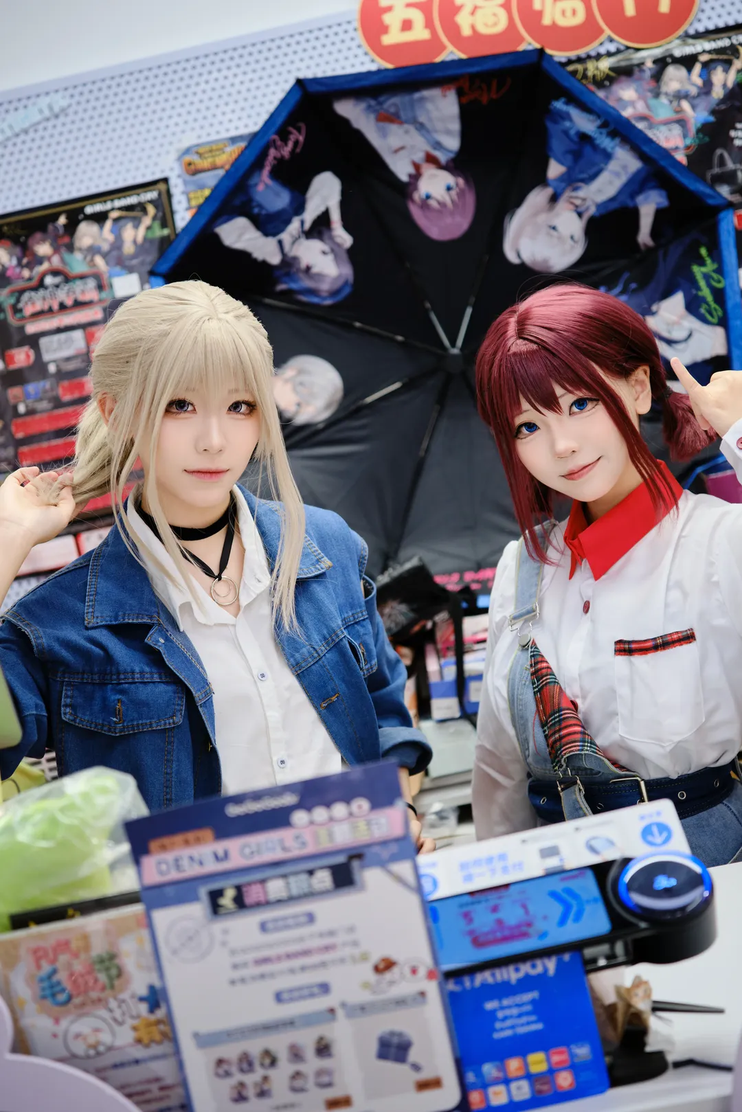 【河原木桃香cos】少女哭泣乐队的一日店长体验 - 第 1 张