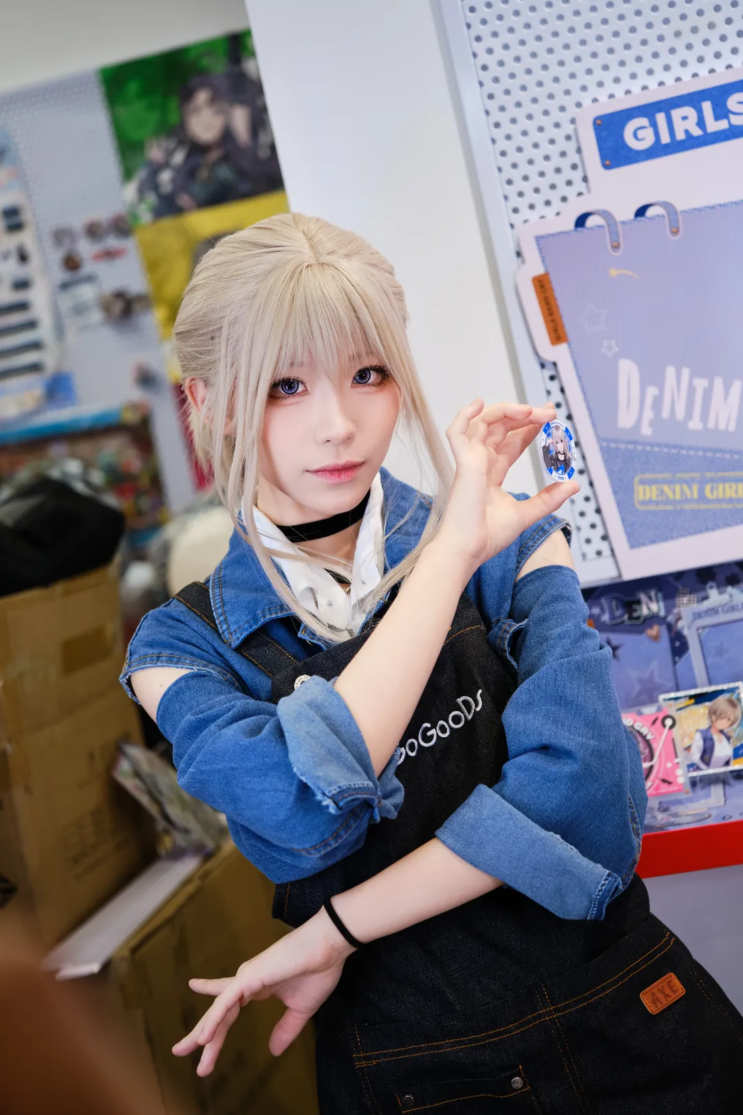 【河原木桃香cos】少女哭泣乐队的一日店长体验 - 第 2 张
