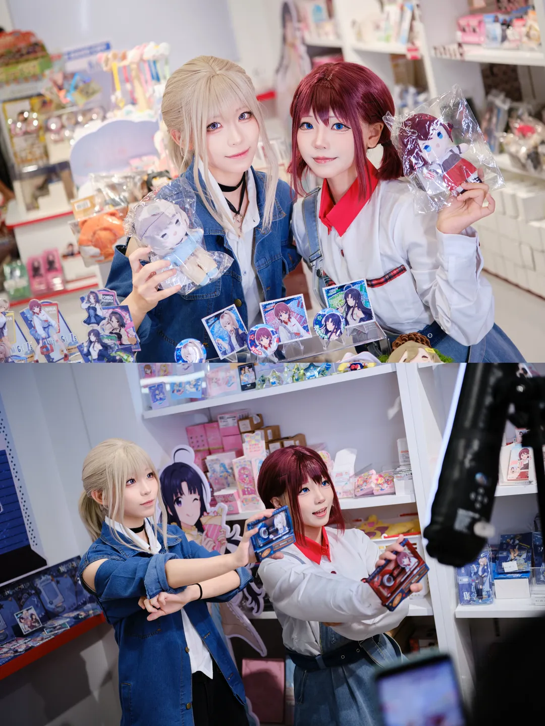 【河原木桃香cos】少女哭泣乐队的一日店长体验 - 第 4 张