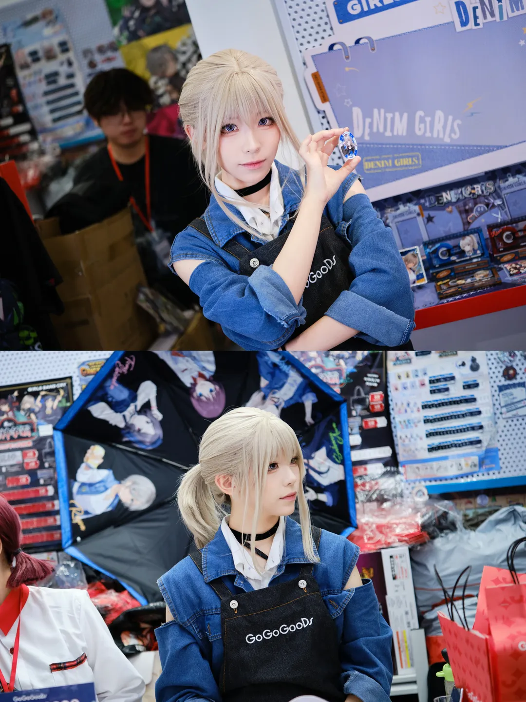 【河原木桃香cos】少女哭泣乐队的一日店长体验 - 第 6 张