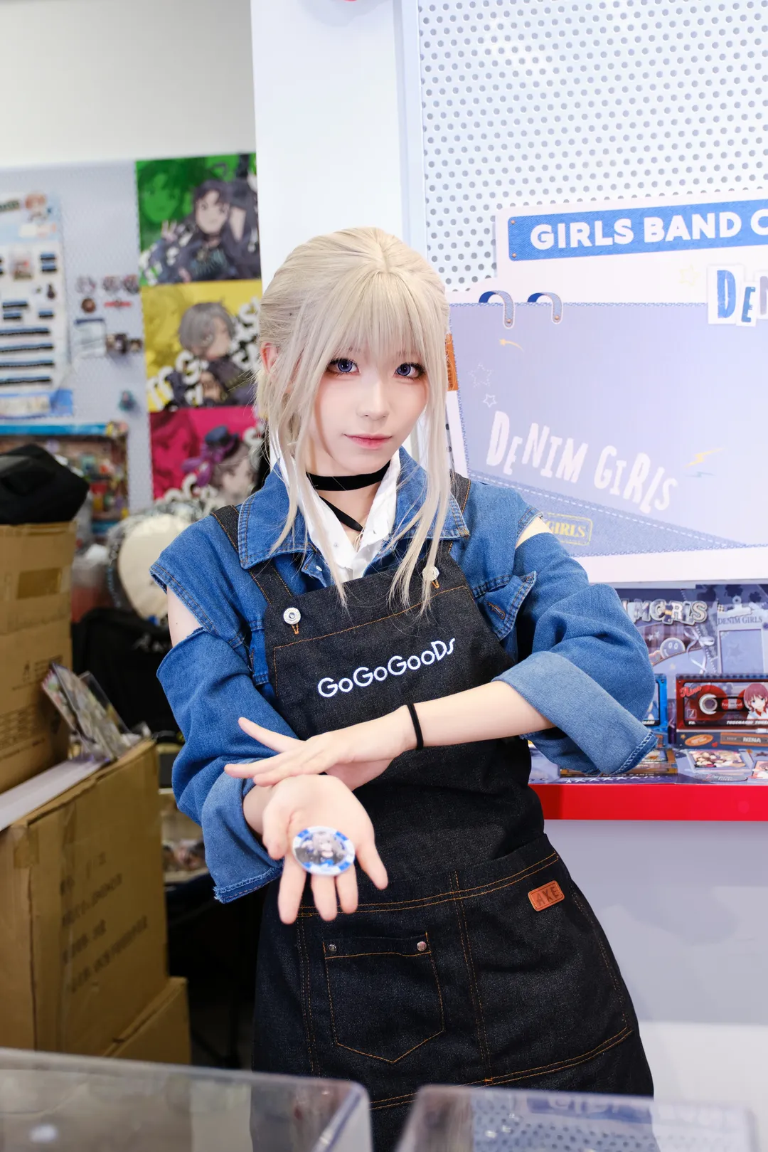 【河原木桃香cos】少女哭泣乐队的一日店长体验 - 第 7 张