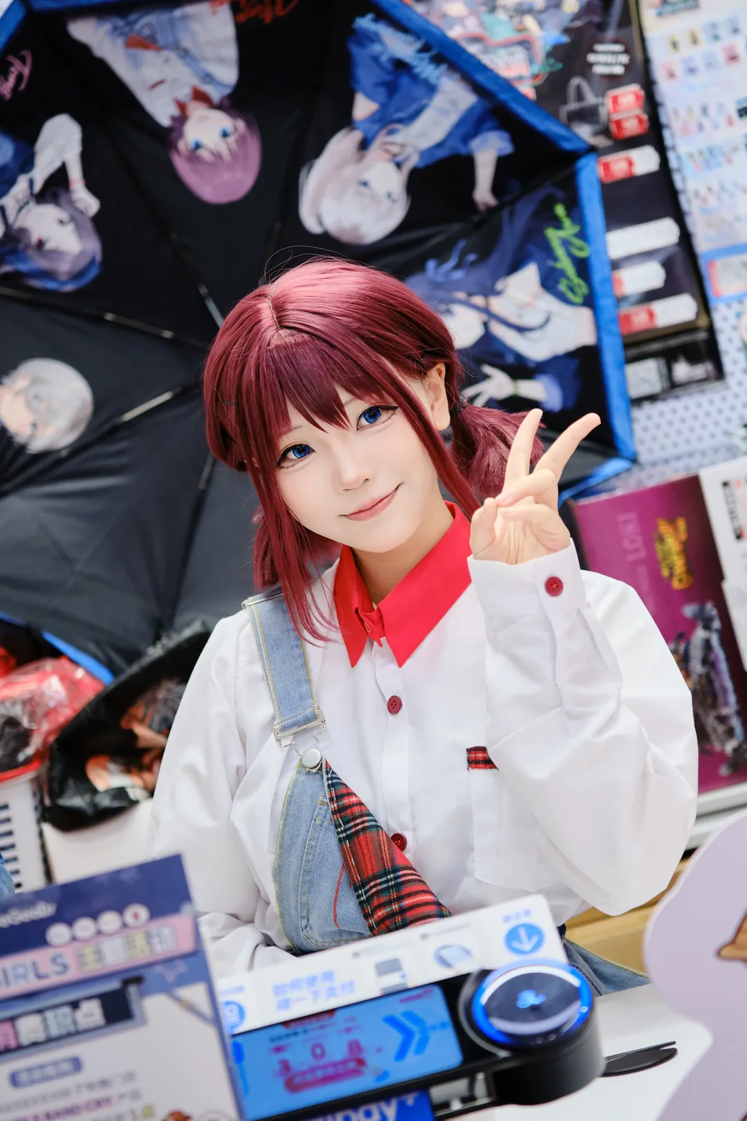 【河原木桃香cos】少女哭泣乐队的一日店长体验 - 第 8 张