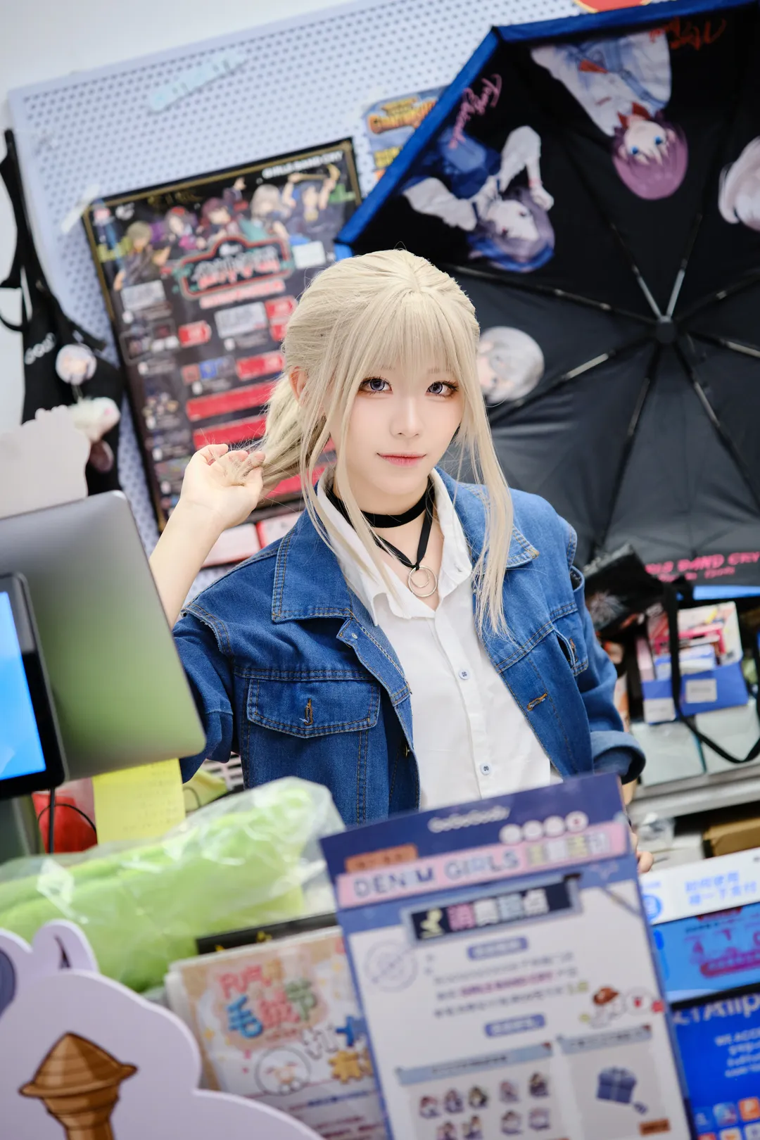 【河原木桃香cos】少女哭泣乐队的一日店长体验 - 第 9 张