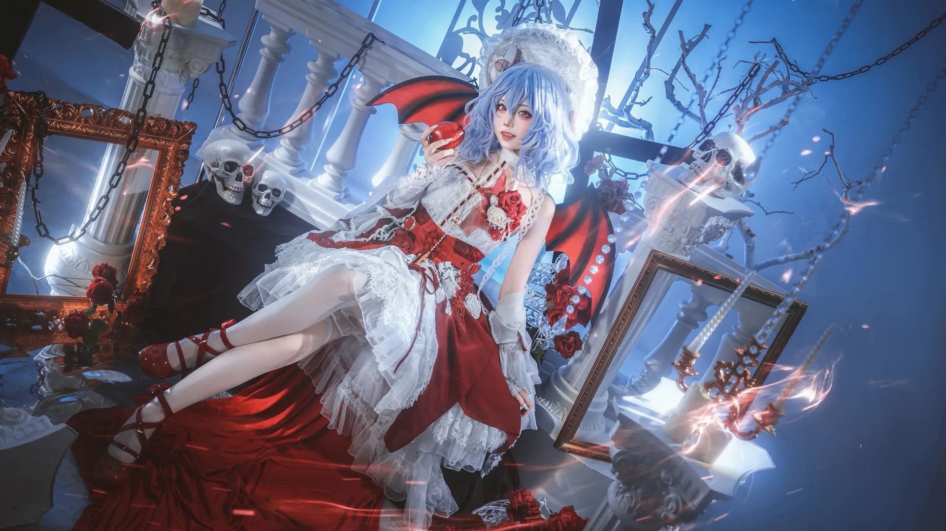 【蕾米莉亚·斯卡蕾特cos】东方红魔乡 高贵优雅的吸血鬼领主 - 第 4 张