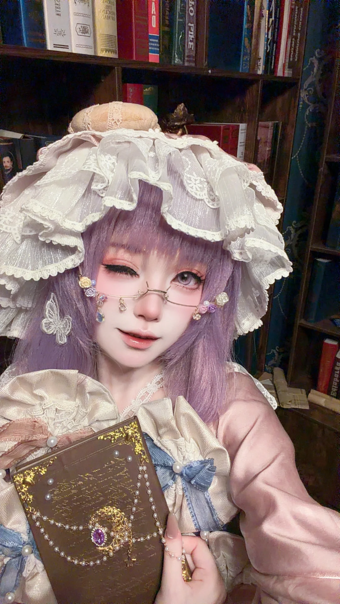 【帕秋莉cos】東方二設魔法圖書館裡的安靜魔女 - 第 2 張