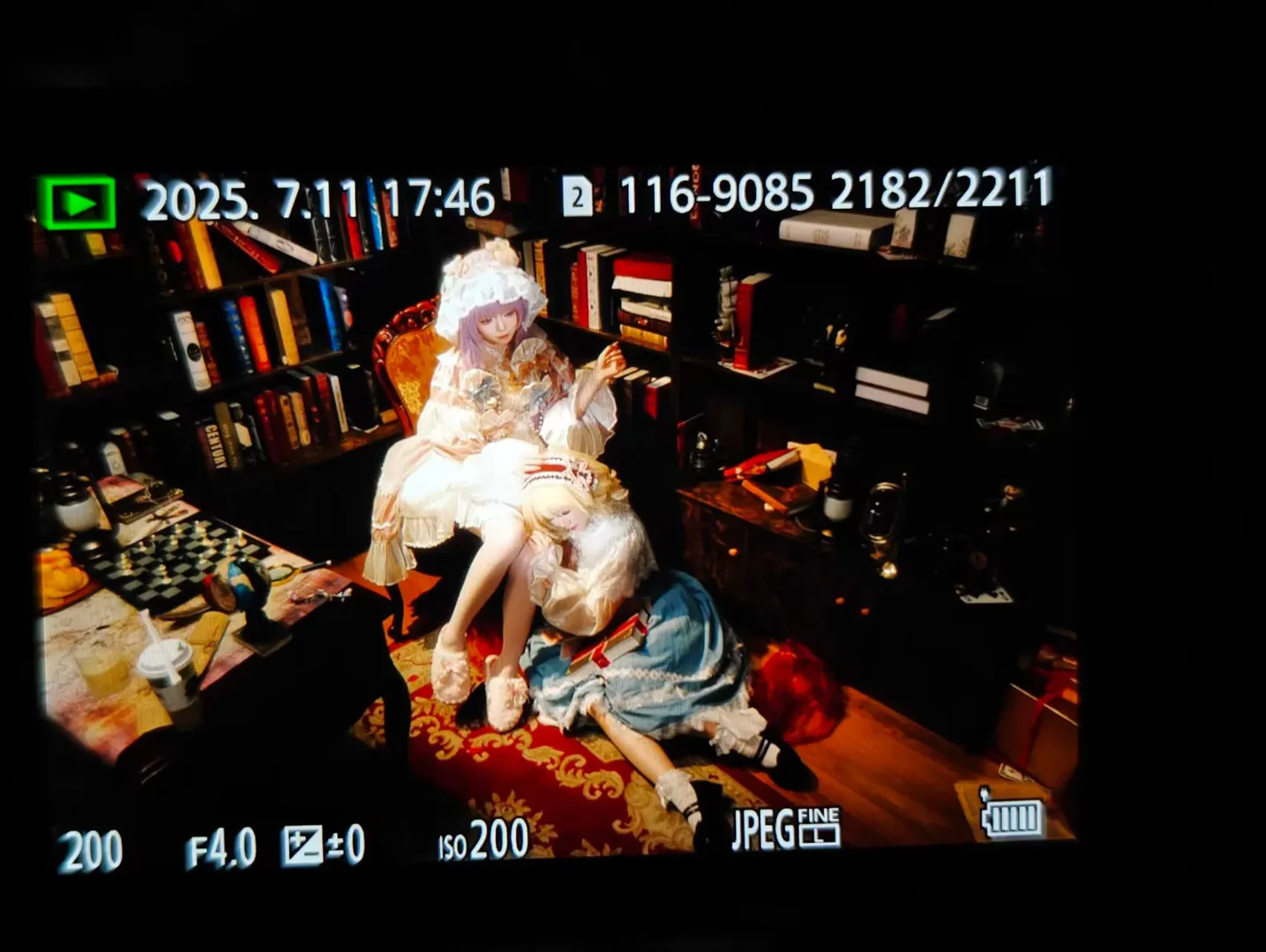 【帕秋莉cos】東方二設魔法圖書館裡的安靜魔女 - 第 3 張