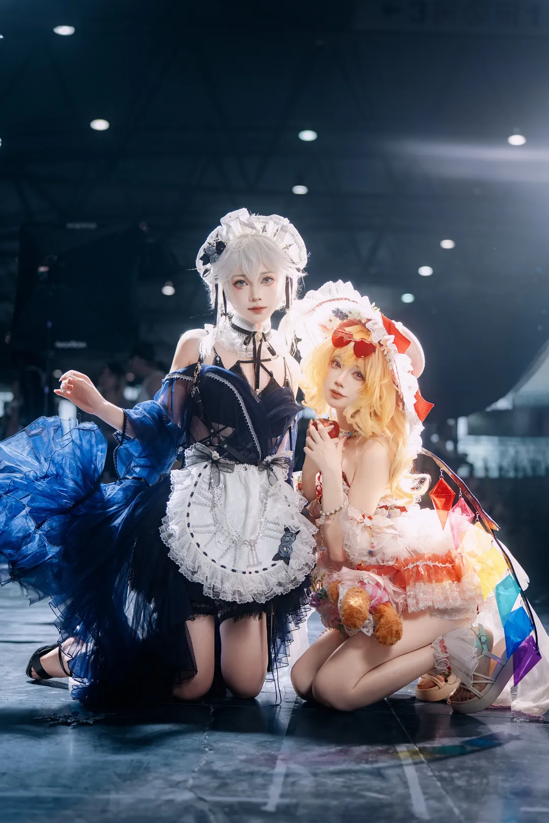 【芙兰朵露cos】东方project 红与蓝的双人漫展正片记录 - 第 7 张