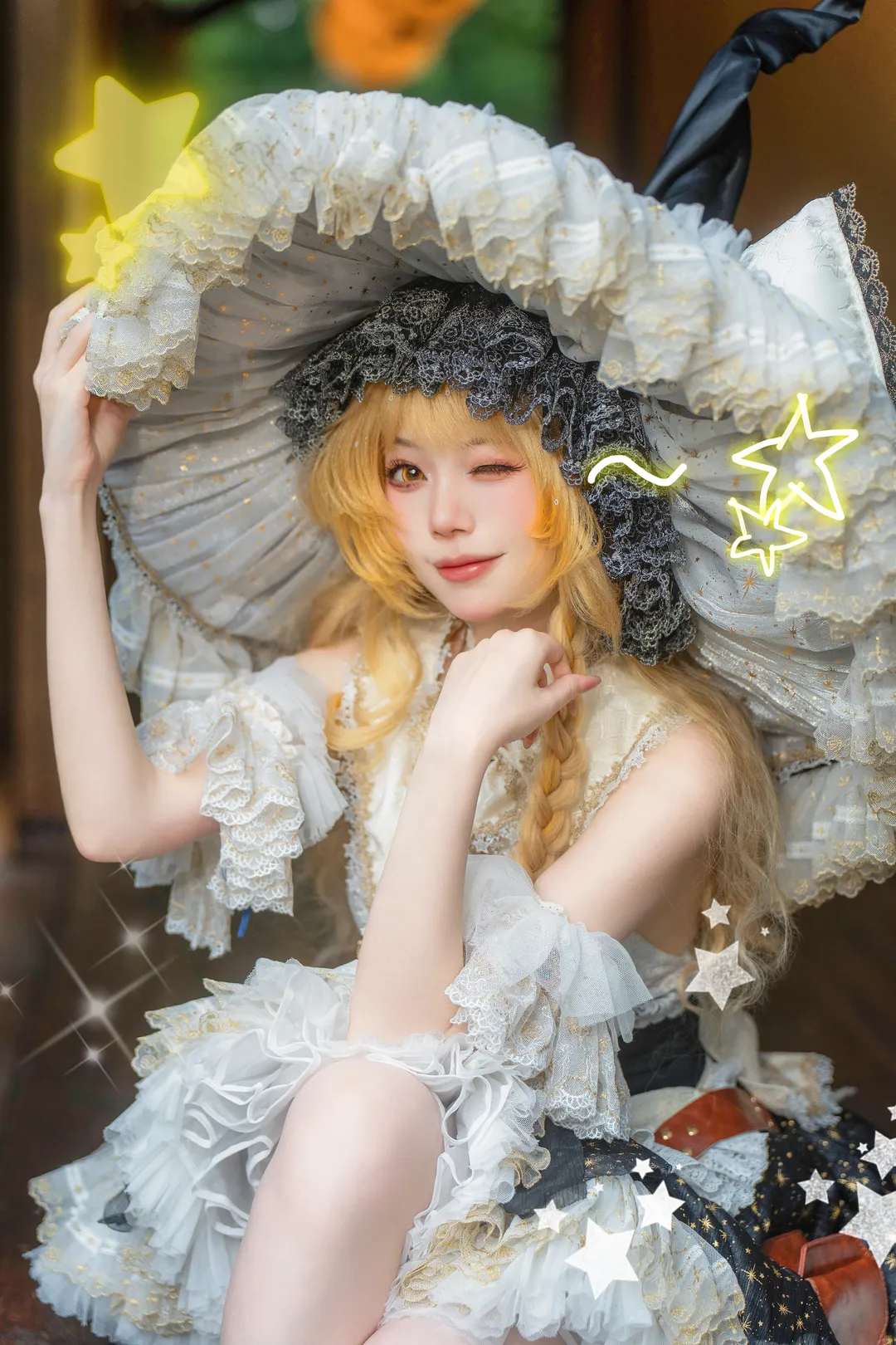 【雾雨魔理沙cos】东方project的二设魔法使装扮记录 - 第 1 张