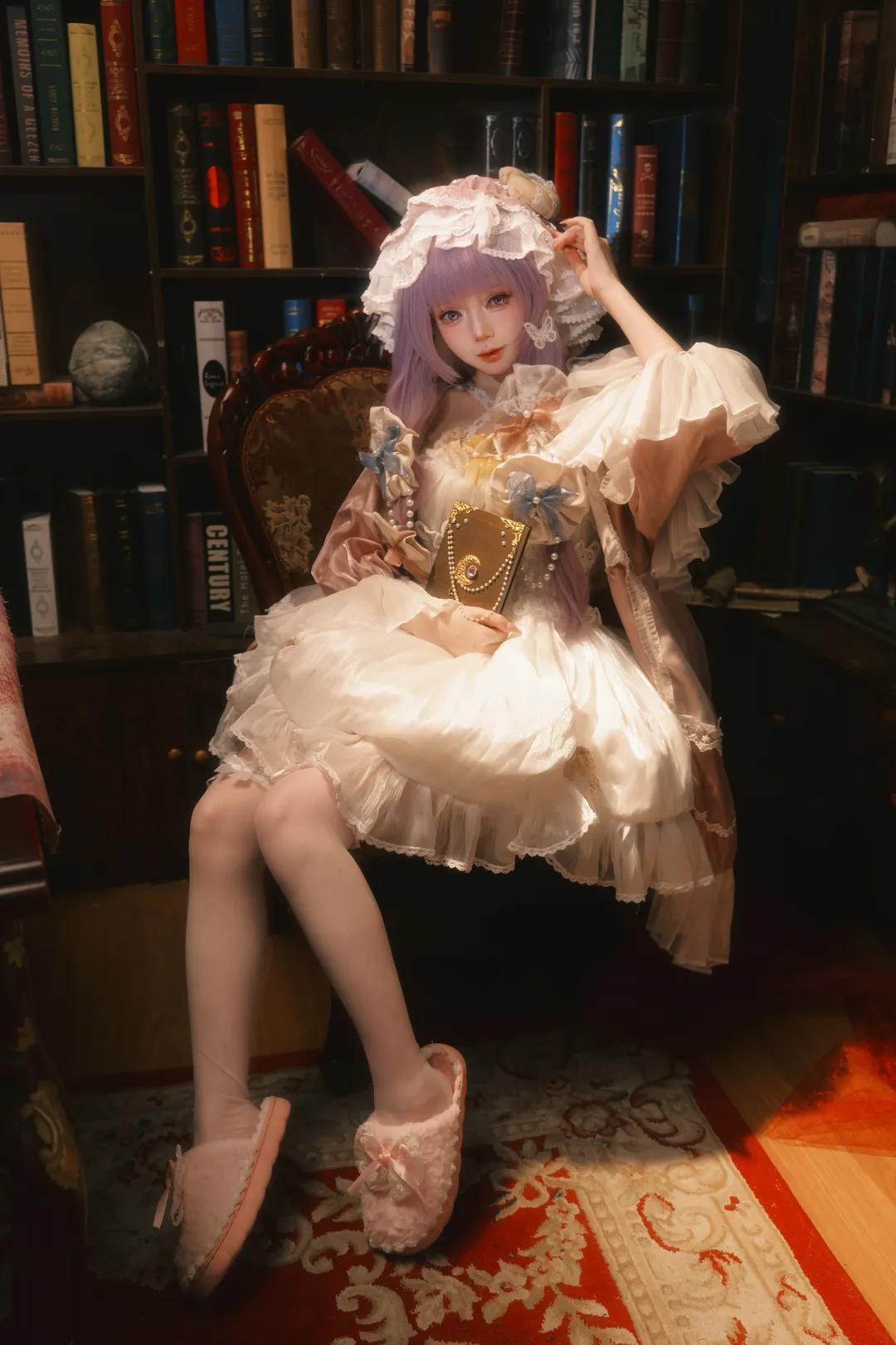 【帕秋莉cos】东方project里避世的魔女姆q - 第 3 张