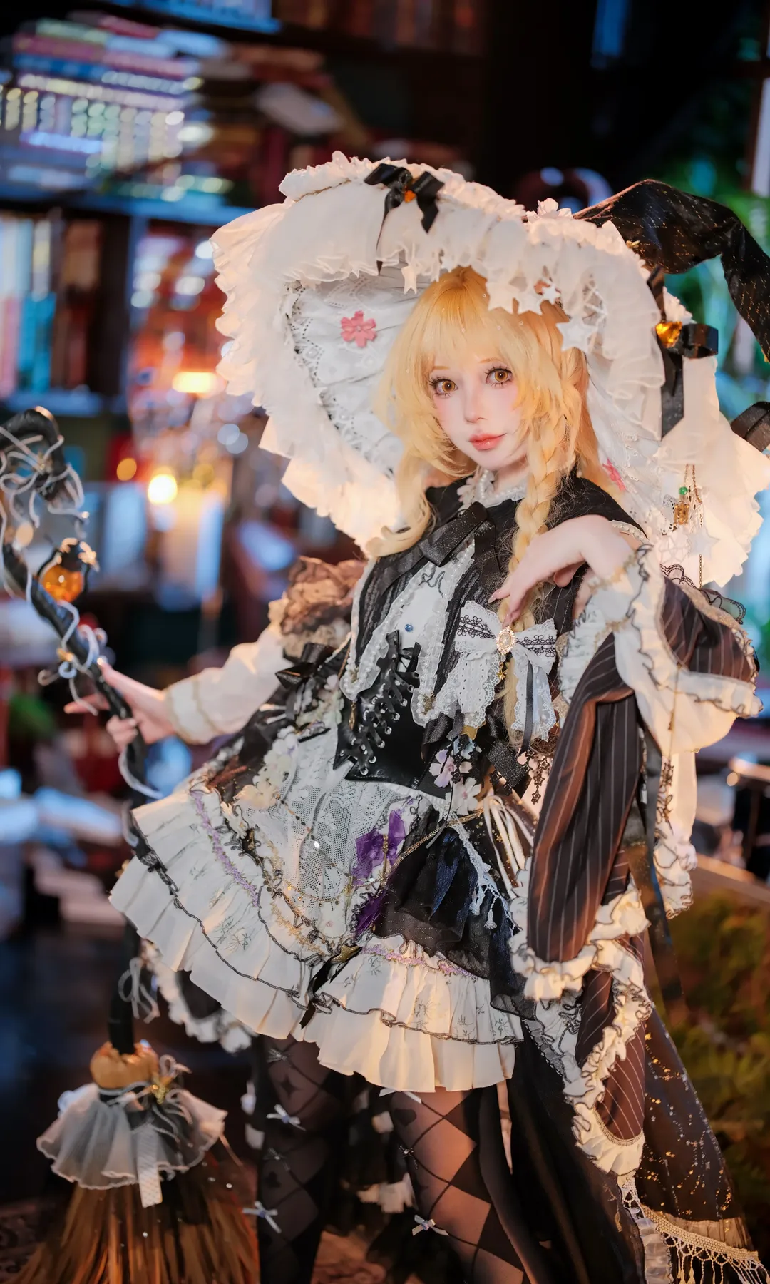 【雾雨魔理沙cos】东方project黑白魔法使的二设诠释 - 第 4 张