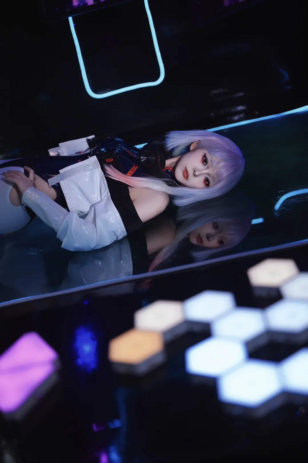 【露西cos】穿梭在霓虹中的赛博朋克边缘行者 - 第 10 张