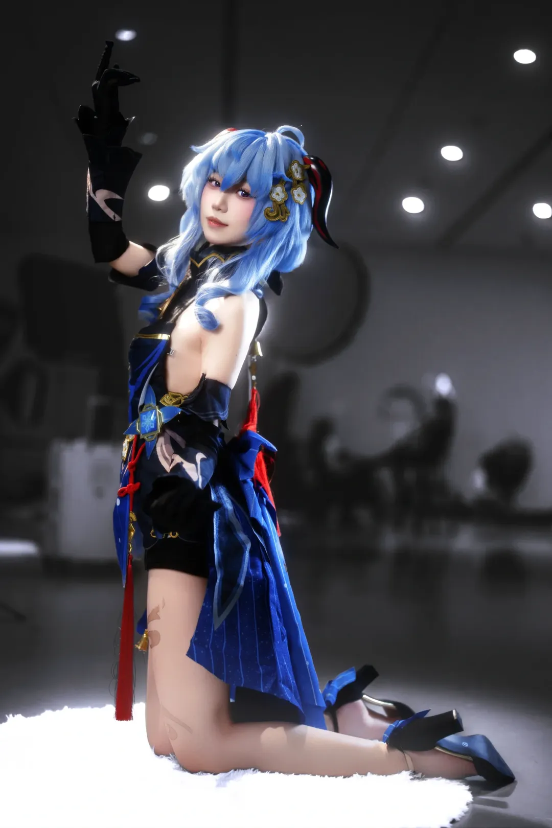 【甘雨cos】旗袍甘雨的漫展返图，展现独特的角色魅力 - 第 1 张