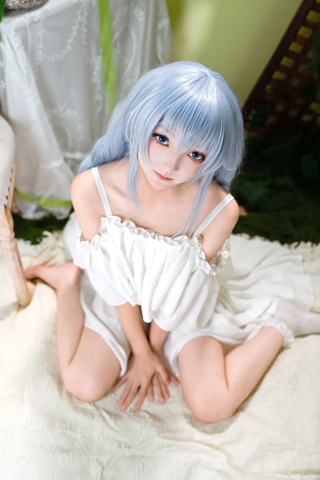 【洛琪希cos】無職轉生藍媽媽的清晨魔法時刻 - 第 2 張