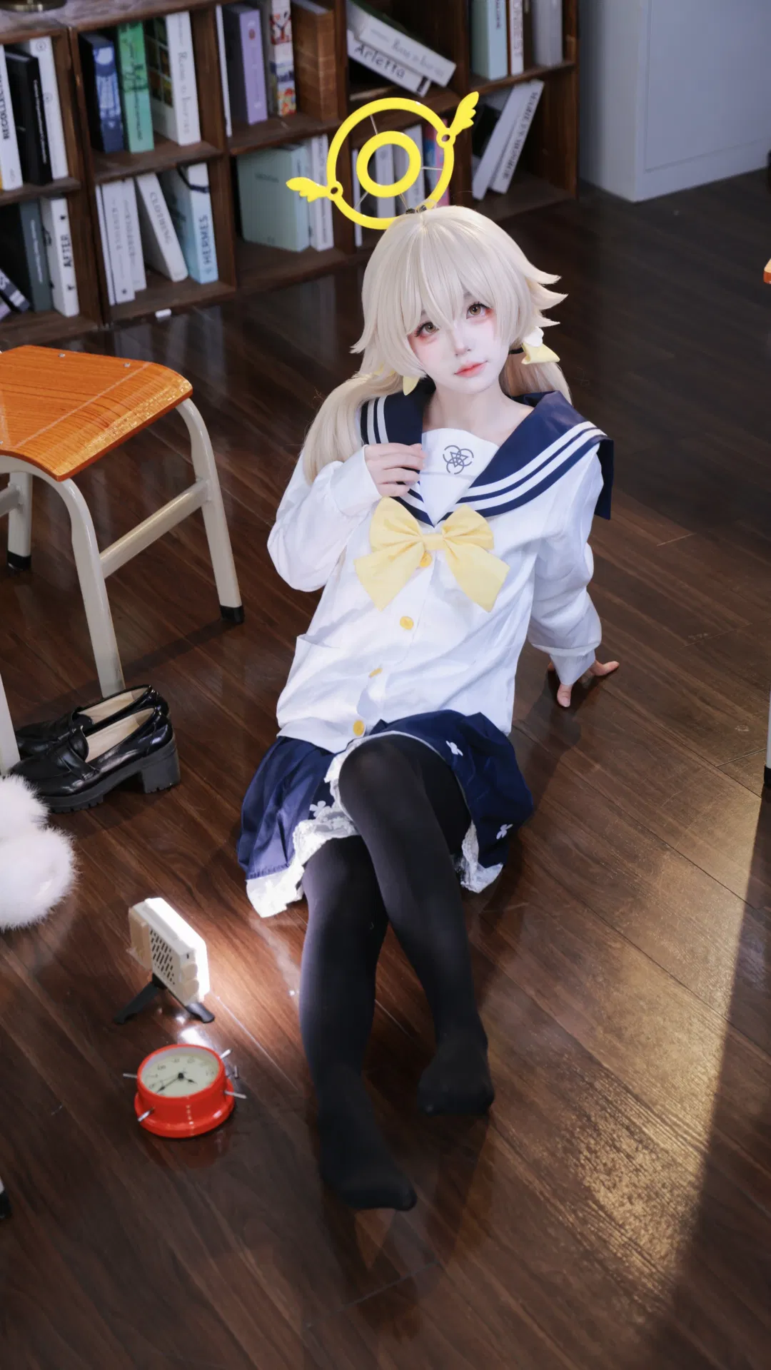 【日富美cos】蔚蓝档案水手服少女的日常记录 - 第 1 张