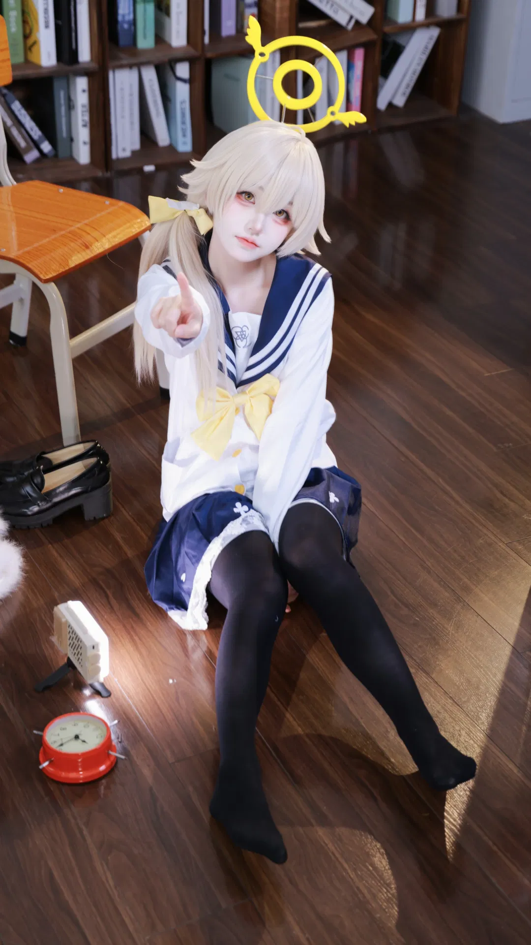 【日富美cos】蔚蓝档案水手服少女的日常记录 - 第 2 张